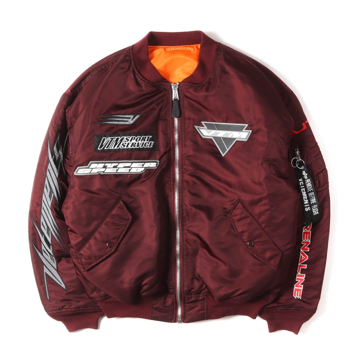 楽天市場】VETEMENTS 18ss ALPHA BOMBER MA-1 JACKET MSS18JA44 楽天市場】VETEMENTS 18ss ALPHA BOMBER MA-1 JACKET MSS18JA44