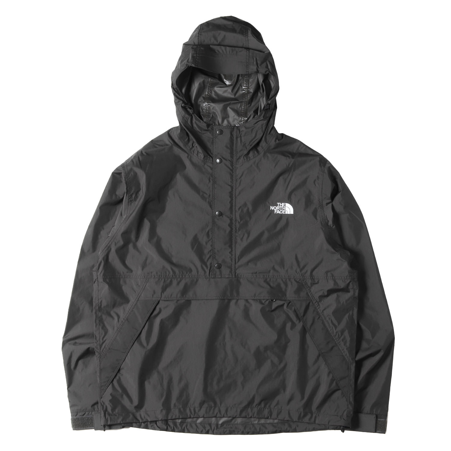 THE NORTH FACE 北の方人間の顔 上衣 アスファルト薄墨色 (AG) 大きさ:Ｍ | トレニアン パーカ ナイロン 上衣 (Torenian Anorack) | アウター 上衣 厚地の外套【メンズ】【中古】【新品負けず劣らず】【K4857】