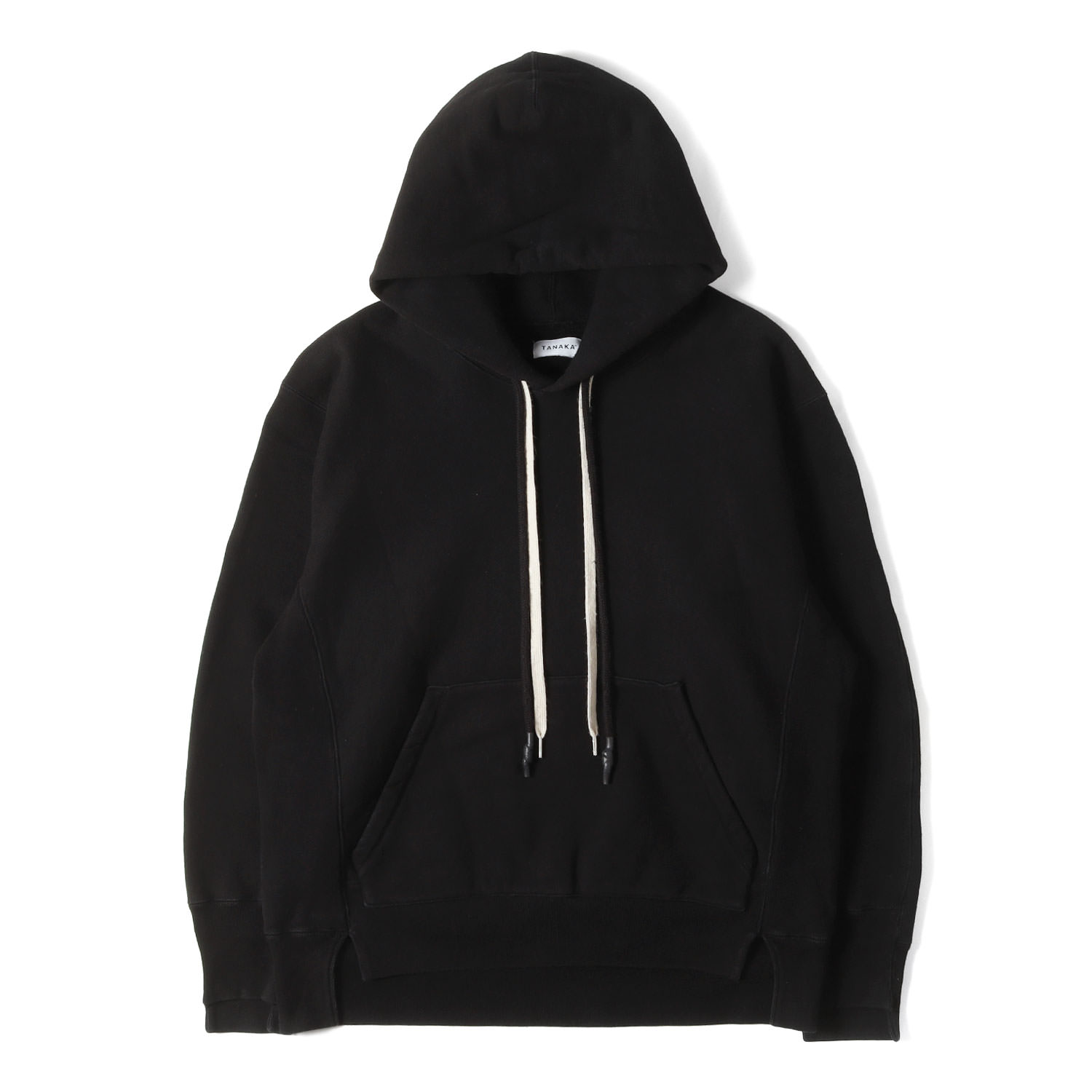 TANAKA タナカ パーカー ブラック 黒 サイズ:M | ヘビーウェイト スウェット パーカー (THE SWEAT HOODIE) | 日本製 トップス フーディー【メンズ】【中古】【K4773】