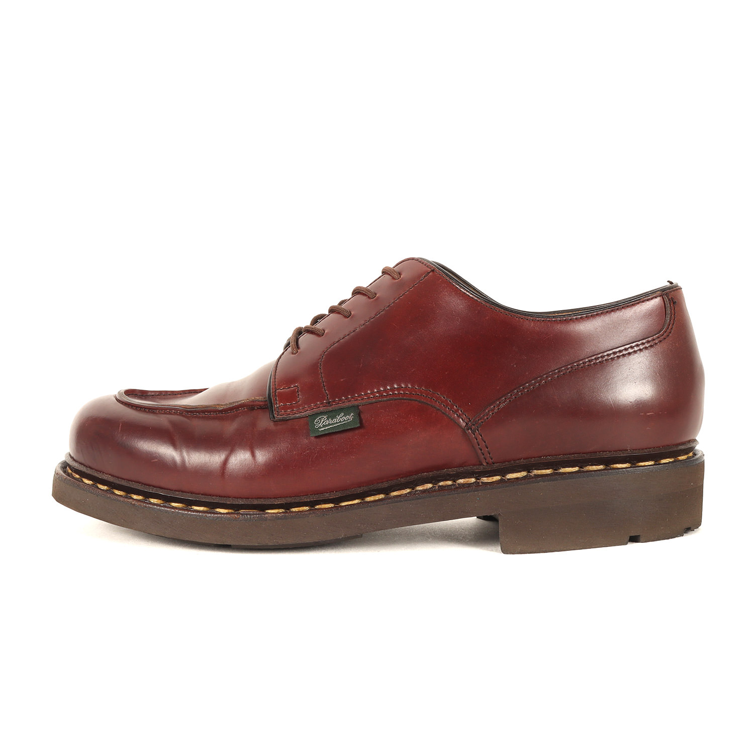 Paraboot パラブーツ サイズ:7(26cm相当) | CHAMBORD CORDOVAN (146114) / PARATEX | バーガンディ | ブランド シューズ 靴【メンズ】【中古】【K4780】