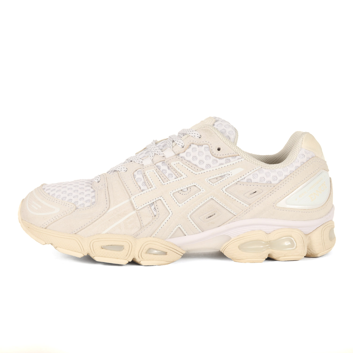ENNOY エンノイ 大きさ:US11(28.5糎) | 24SS ×asics GEL-NIMBUS 9 1201B034-100 | 先だつもの-ニンバス 9 | 白いこと×皮膚軟化剤 白 | 共同研究 先端技術 スニーカー 【メンズ】【中古】【美品】【K4837】