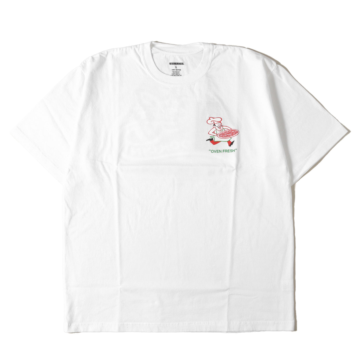 NEIGHBORHOOD ネイバーフッド Tシャツ ホワイト 白 サイズ:L | 24SS ×Lordz Of Brooklyn Tシャツ & レコード ボックスセット(BOX SET) | トップス カットソー 半袖【メンズ】【K4774】