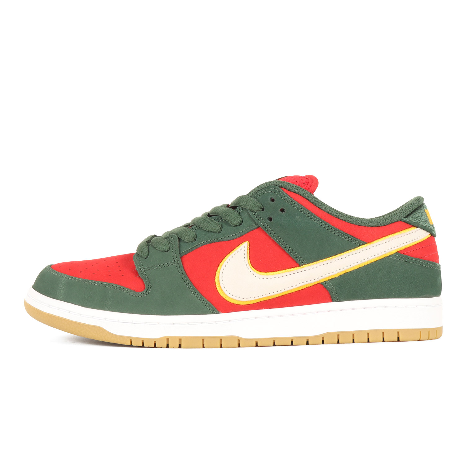 NIKE ナイキ サイズ:US11(29.0cm) | SB DUNK LOW PRO PRM SEATTLE SUPERSONICS (FZ1287-300) | ダンク ロー プロ プレミアム シアトル スーパーソニックス | ファー ホワイト×ユニバーシティーゴールド | ローカット スニーカー シューズ 靴【メンズ】【K4776】