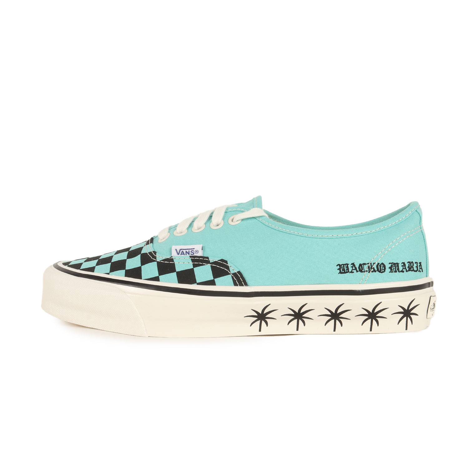 WACKO MARIA ワコマリア 大いさ:US9(27.0糎) | 25SS VANS LX AUTHENTIC 44 CHECKERBOARD | バンズ オーセンティック | 青碧 | 置き目取りすてる スニーカー シューズ 靴 | 二人三脚【メンズ】【K4806】