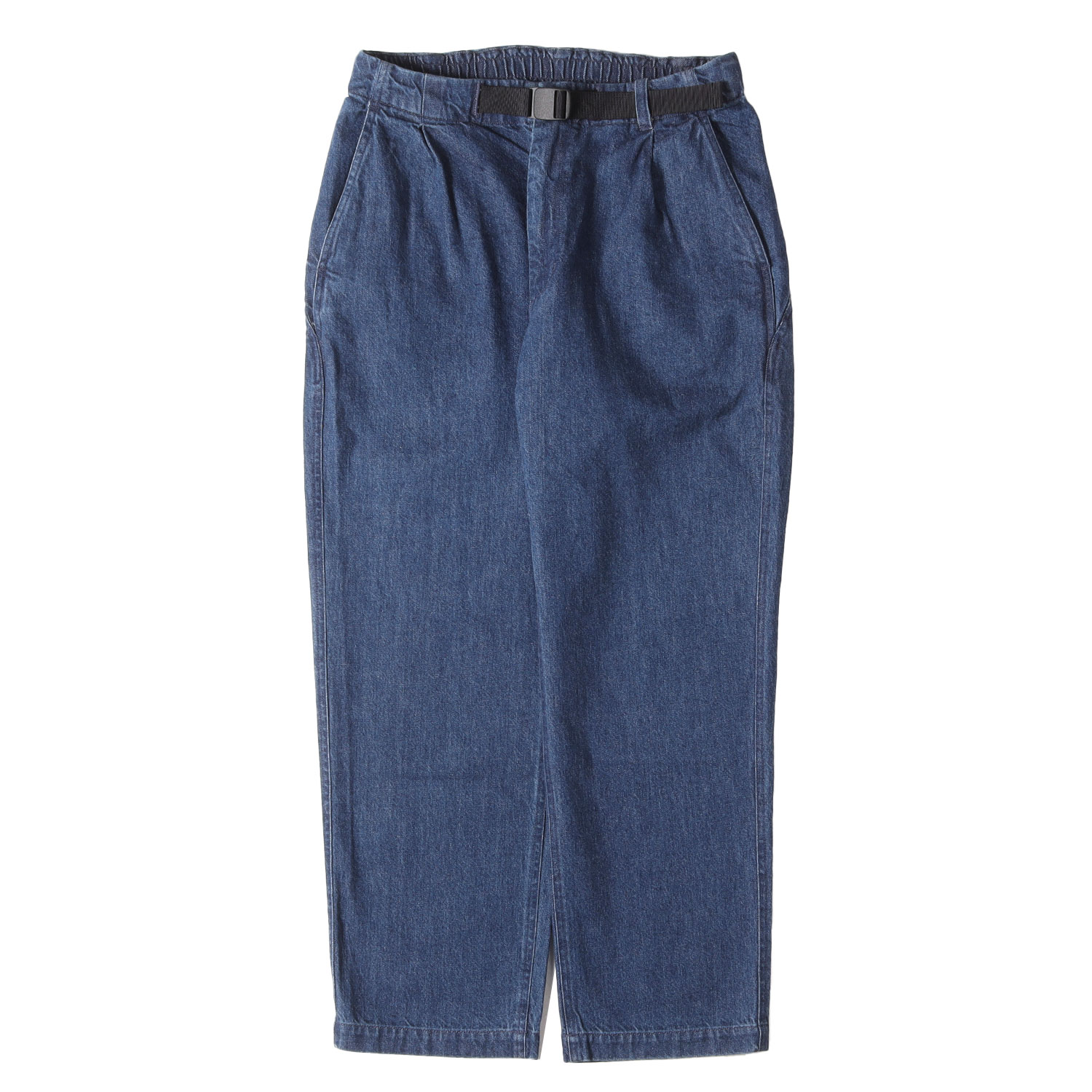 GOLDWIN ゴールドウイン ズボン下 インディゴ 大いさ:1 | 23AW 一タック たわい無い ジーンズ ズボン下 (One Tuck Denim Pants) | ボトムス デニム ジーパン【メンズ】【中古】【美品】【K4814】 ズボン・パンツ-メンズファッション