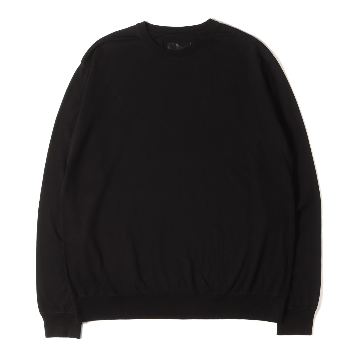 MINEDENIM マインジーンズ プルオーバー 黒いこと 黒 大きさ:L | 25SS ロング捩り プルオーバー (Long Sleeve Crewneck Tshirt) / ALL THE YOUNG DUDES | トップス カットソー 長袖【メンズ】【中古】【美品】【K4839】