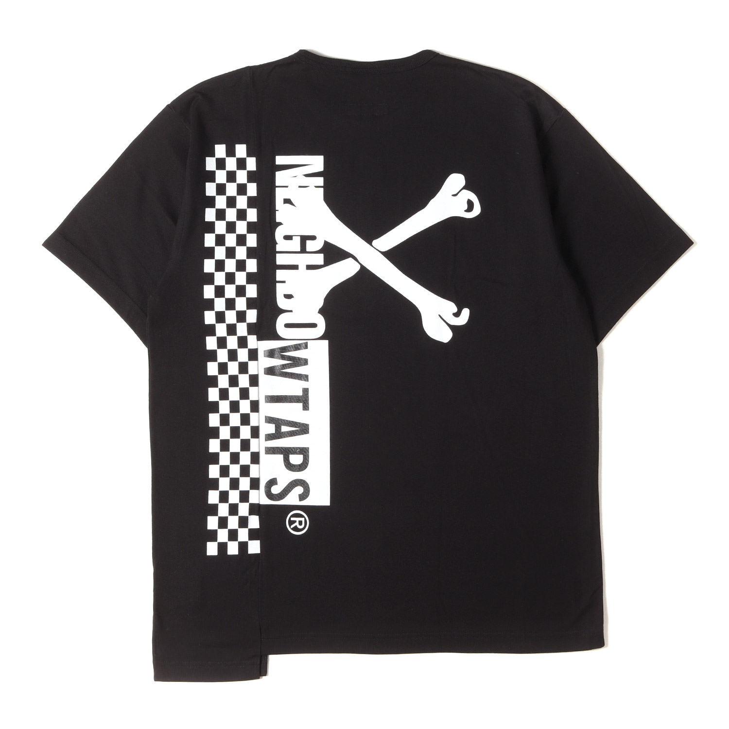 WTAPS ダブルタップス Tシャツ ブラック 黒 サイズ:M | 初売り限定 ×NEIGHBORHOOD クロスボーン リッパー Tシャツ(RIPPER SS / TEE) | トップス カットソー 半袖【メンズ】【中古】【美品】【K4781】