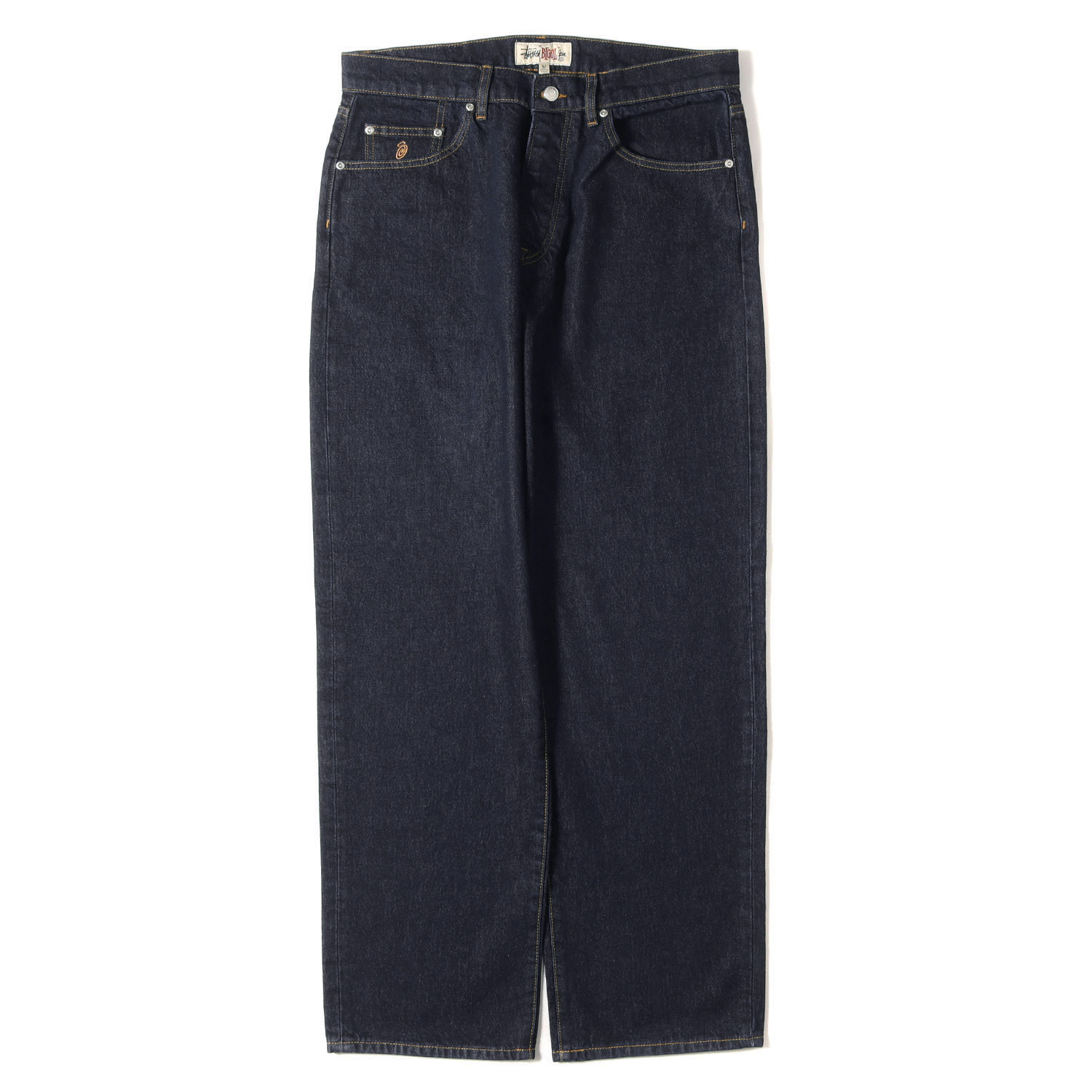 STUSSY ステューシー ズボン下 インディゴ 大きさ:32 | 25SS ワンウォッシュ製作 乳母車 ジーンズズボン下 (Big Ol Jeans Denim) | ボトムス デニム ジーパン【メンズ】【中古】【美品】【K4840】