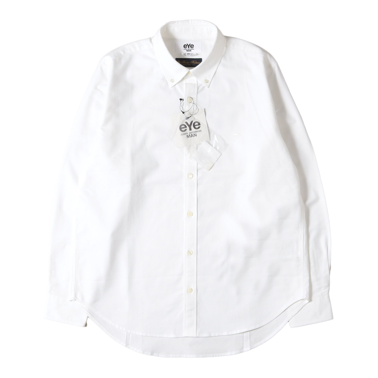 eYe JUNYA WATANABE MAN アイ ジュンヤ ワタナベ マン シャツ ホワイト 白 サイズ:XS | 25AW BROOKS BROTHERS ボタンダウン オックスフォード シャツ | トップス カジュアルシャツ 長袖【メンズ】【中古】【新品同様】【K4777】 21,240円