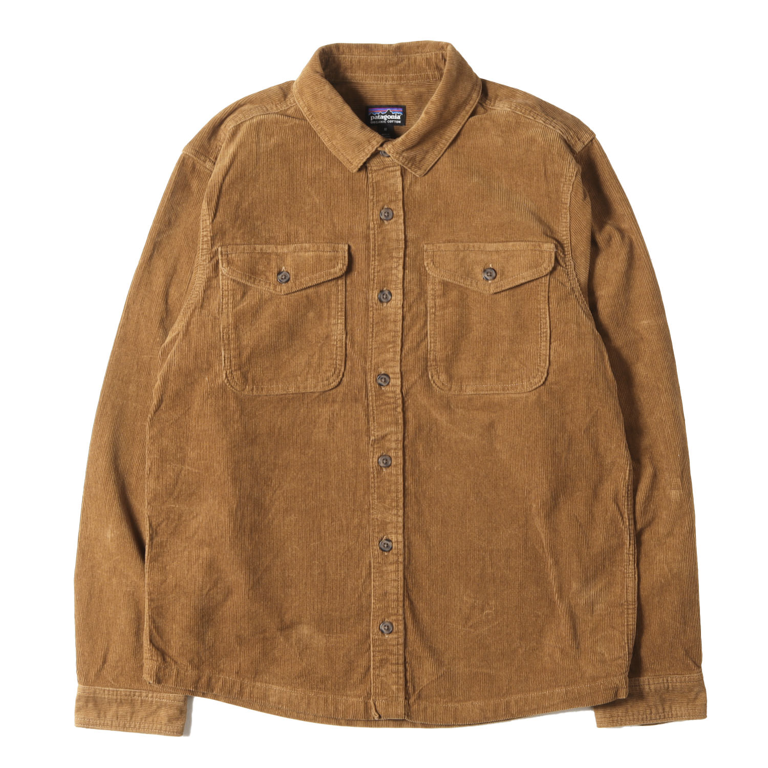 Patagonia パタゴニア プルオーバー コリアンダーブラウン(COI) 大きさ:M | オーガニックコットン コール天プルオーバー (Corduroy Shirt) 2024年製 | トップス 心地よいプルオーバー 長袖【メンズ】【中古】【美品】【K4838】