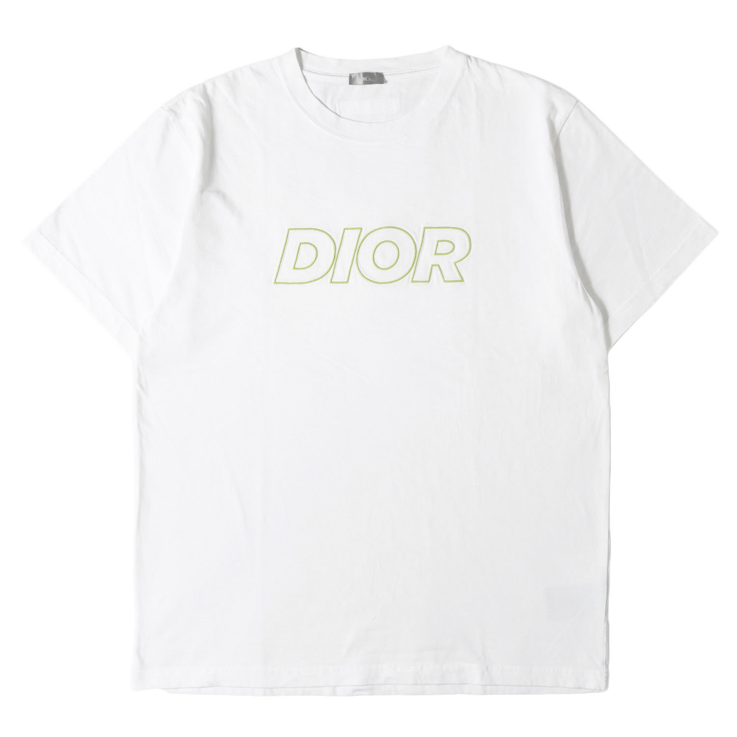 Christian Dior クリスチャンディオール Tシャツ ホワイト 白 サイズ:XXL | 23AW ブランドロゴ刺繍 オーバーサイズ Tシャツ | トップス カットソー 半袖【メンズ】【中古】【美品】【K4792】|ブランド古着のBEEGLE by Boo-Bee