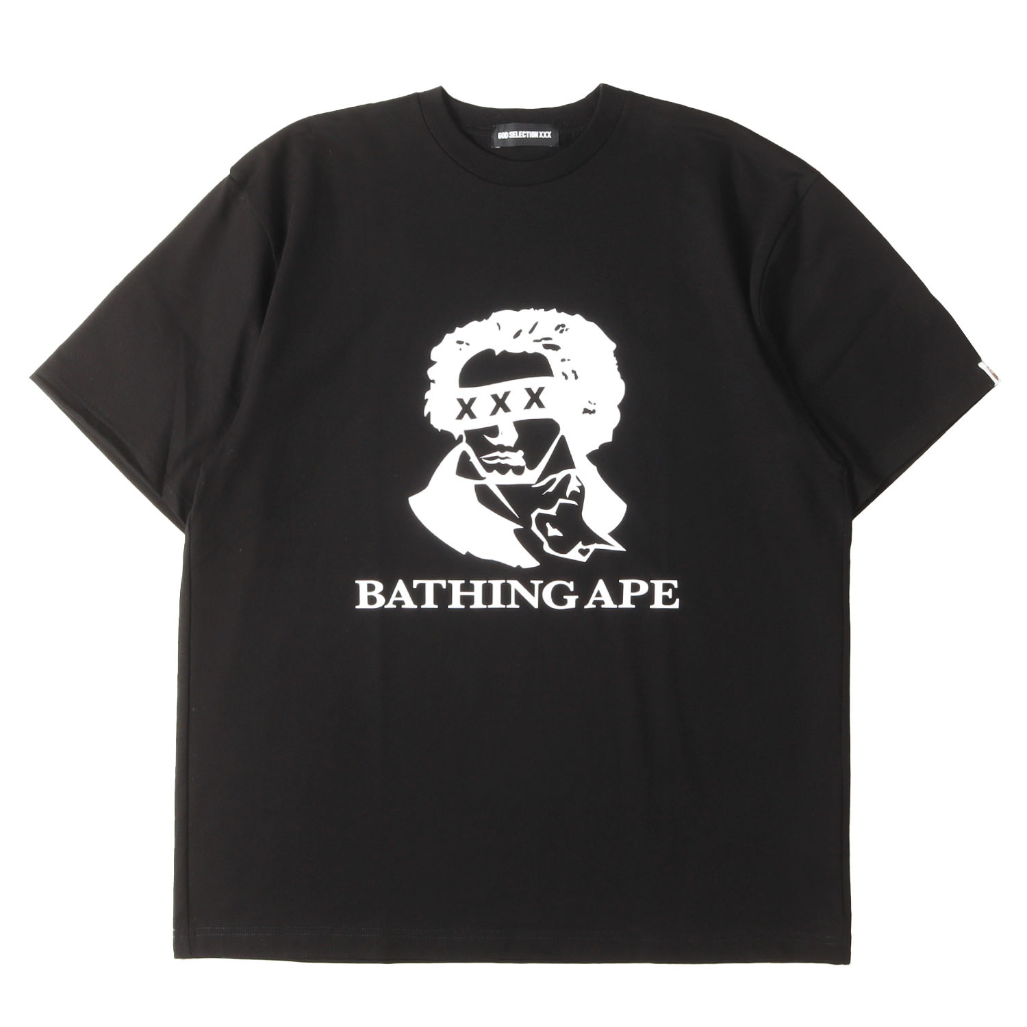 GOD SELECTION XXX ゴッド・セレクション・トリプルエックス Tシャツ ブラック 黒 サイズ:XL | 24SS ×A BATHING APE 受注限定 ベートーベン ヘビー Tシャツ BEETHOVEN TEE | 半袖 ショート ハーフ スリーブ カットソー【メンズ】【中古】【新品同様】【K4784】 12,304円