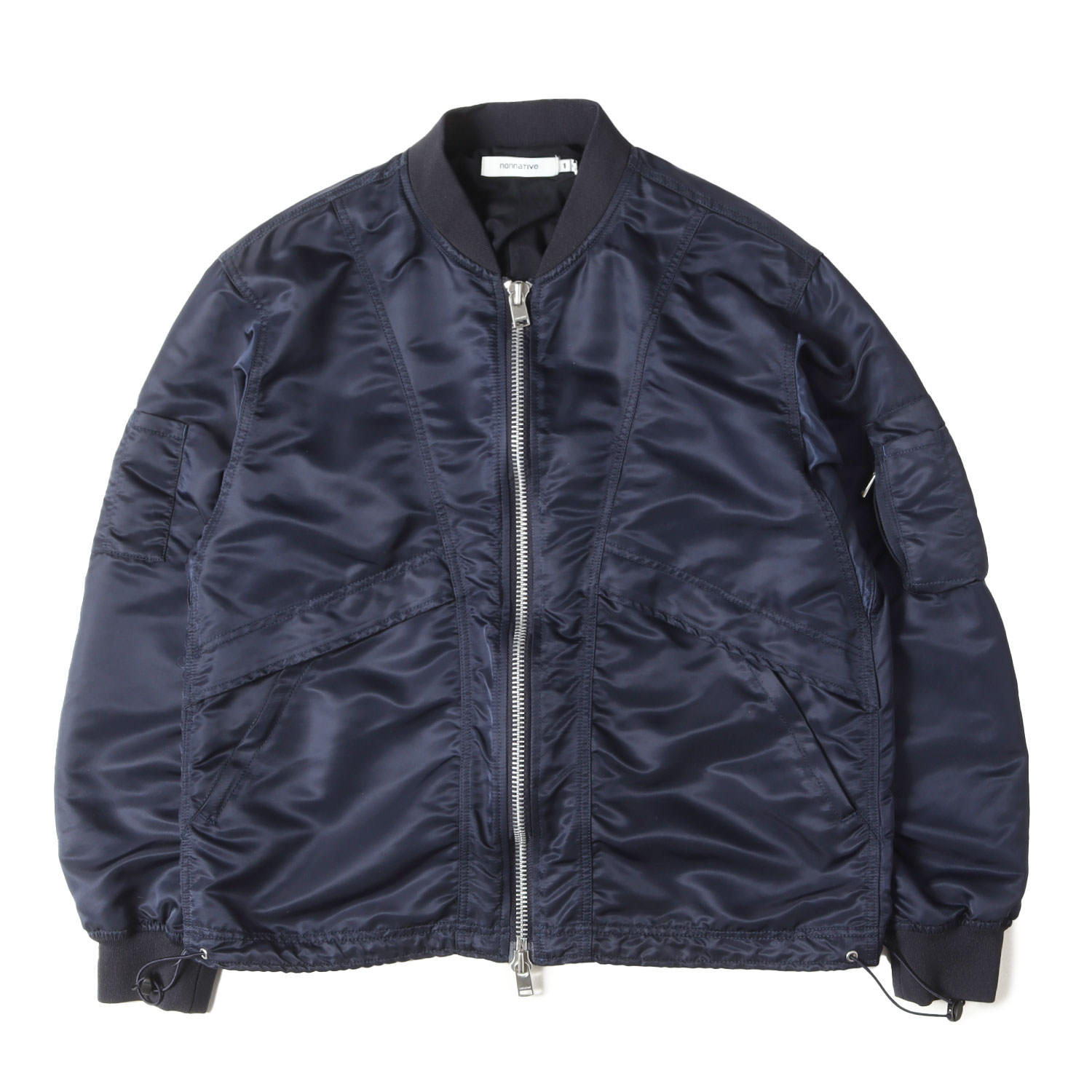NONNATIVE ノン原住民 上衣 米国海軍 紺 大きさ:1 | 20SS ナイロンツイル 飛行上衣 TROOPER BLOUSON NYLON TWILL | 厚地の外套 アウター 上衣【メンズ】【中古】【K4838】