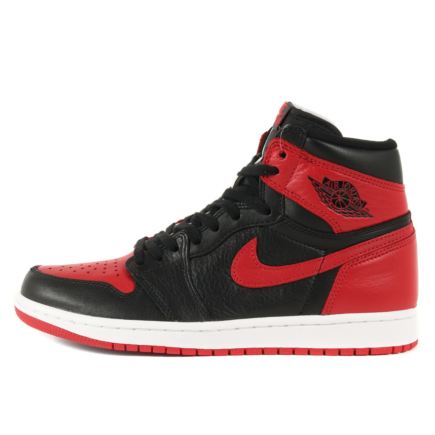 NIKE ナイキ 大きさ:US8(26糎) | AIR JORDAN 1 RETRO HIGH OG NRG HOMAGE TO HOME | 861428-061 黒いこと×ユニバーシティレッド | 御機嫌とり捨てる シューズ 靴【メンズ】【K4838】