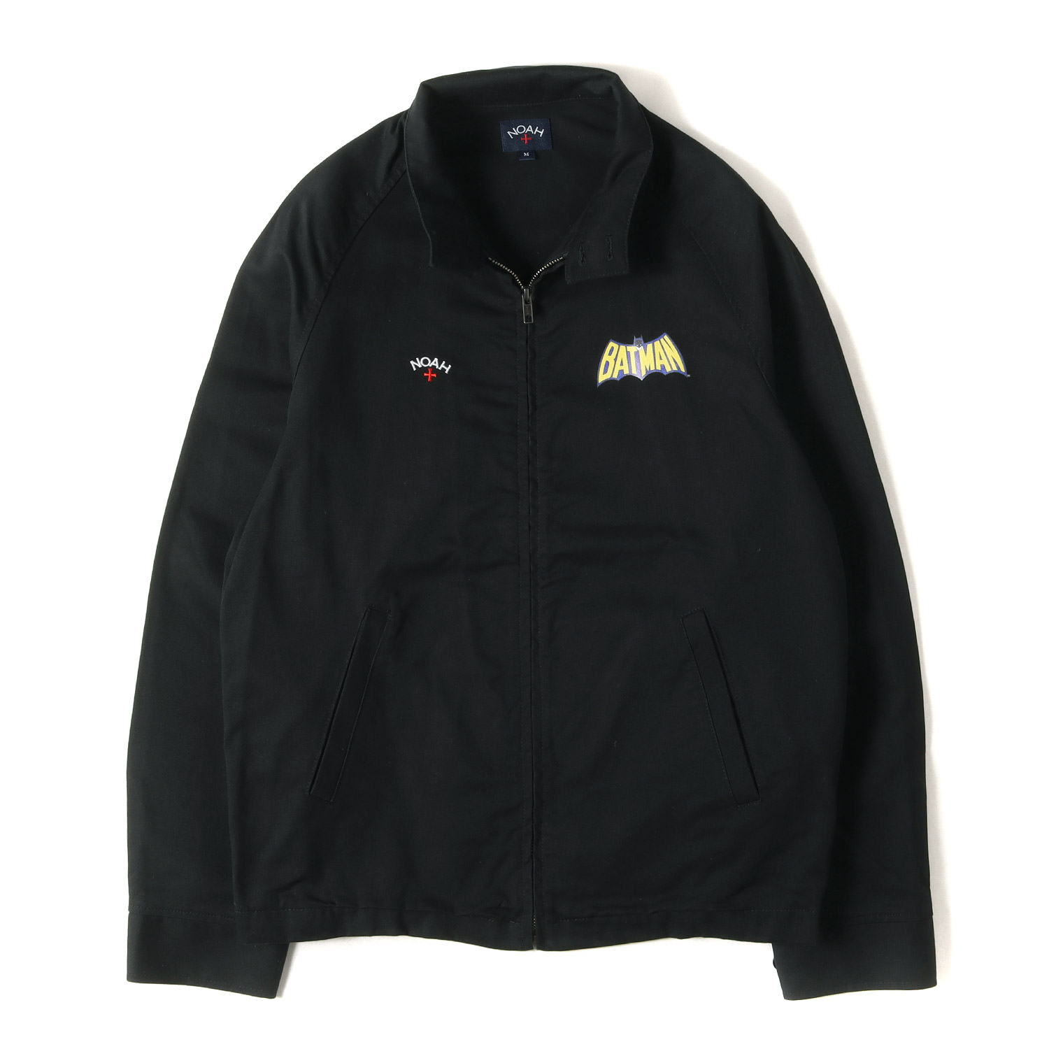 NOAH ノア ジャケット ブラック 黒 サイズ:M | 20AW ×BATMAN コットンツイル スイングトップ | アウター ブルゾン 上着【メンズ】【中古】【美品】【K4785】