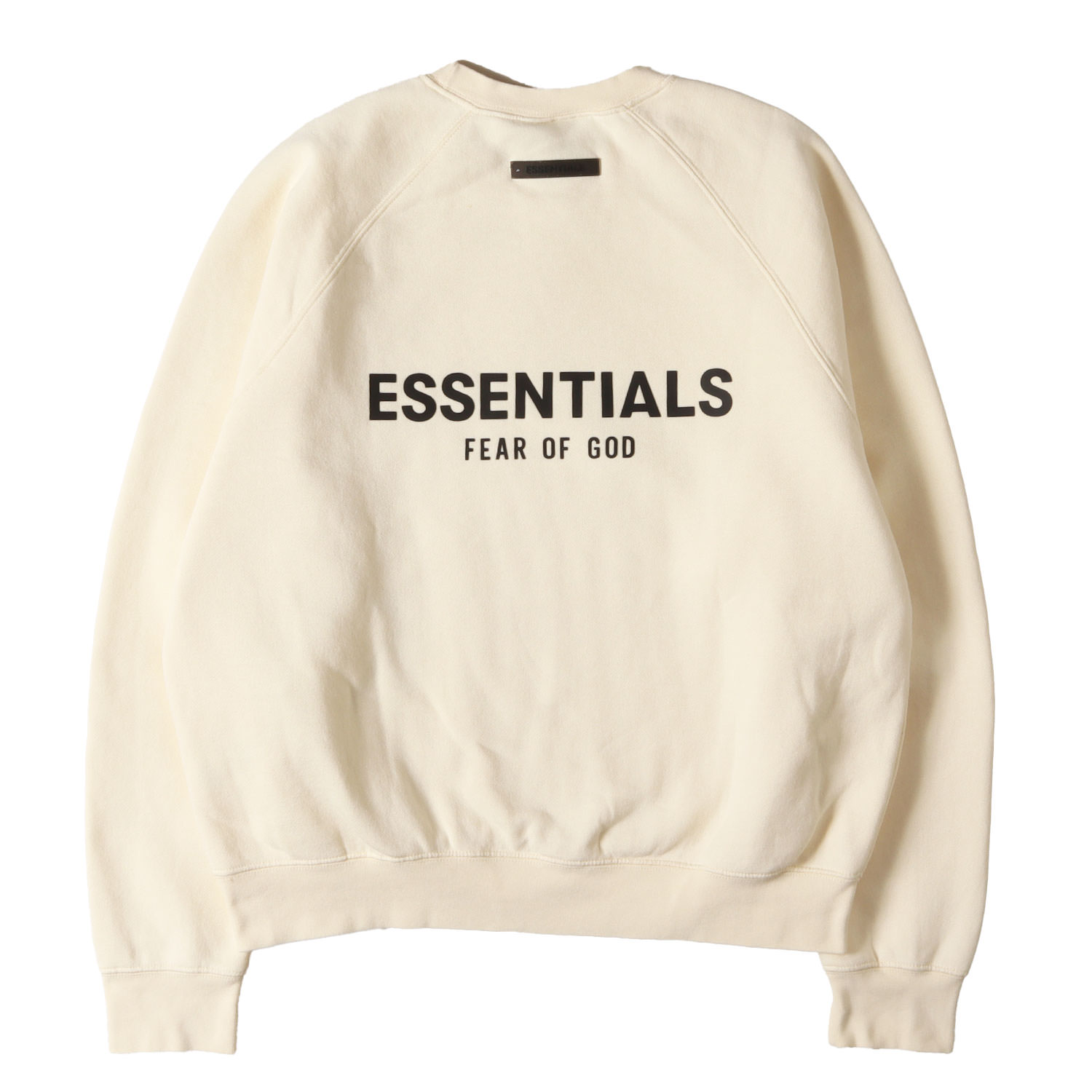 FEAR OF GOD フィアオブゴッド 汗水 皮膚軟化剤系 大きさ:S | FOG ESSENTIALS ブランド名ロゴタイプ 労働者の一団のど首 トレーナー | トップス 調教師【メンズ】【中古】【美品】【K4839】