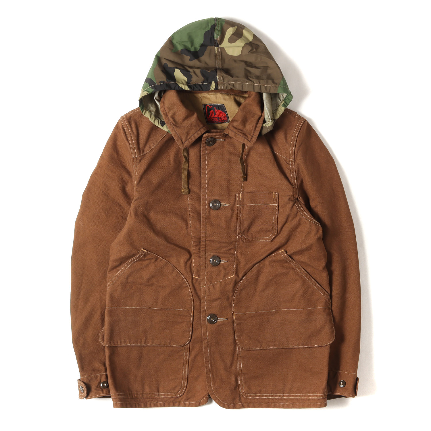 COLIMBO コリンボ 上衣 赤銅色 大きさ:XS | ブラウンダック 狩猟上衣 /火器厚地の外套 (GUN COAT) | アウター 上衣 厚地の外套【メンズ】【中古】【K4837】