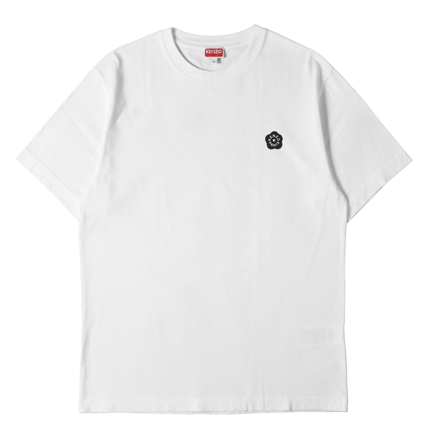 KENZO ケンゾー プルオーバー 白いこと 白 大きさ:M | 25AW NIGO期 ボケ御花 ワンポイント プルオーバー | トップス カットソー 半袖【メンズ】【中古】【美品】【K4837】