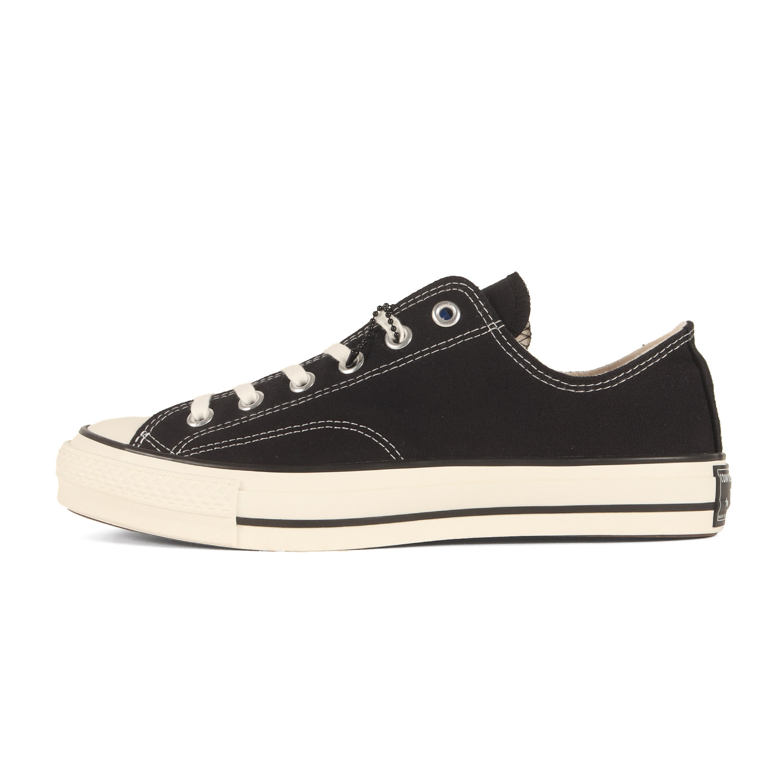 CONVERSE コンバース 大きさ:US8(26.5珊) | CONVERSE TIME LINE | 1950年刷り直す ALL STAR J VTG 57 OX 日本製 31309740 | 黒いこと 黒 | 置き目撥ねのける スニーカー シューズ 靴【メンズ】【K4840】