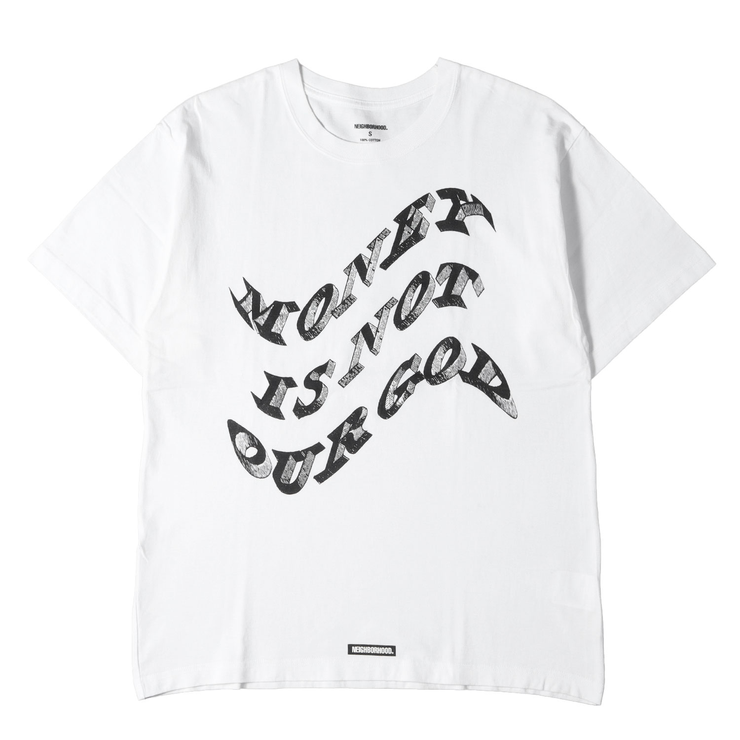 NEIGHBORHOOD ネイバーフッド Tシャツ ホワイト 白 サイズ:S | 20AW グラフィックプリント Tシャツ | トップス カットソー 半袖【メンズ】【中古】【K4807】