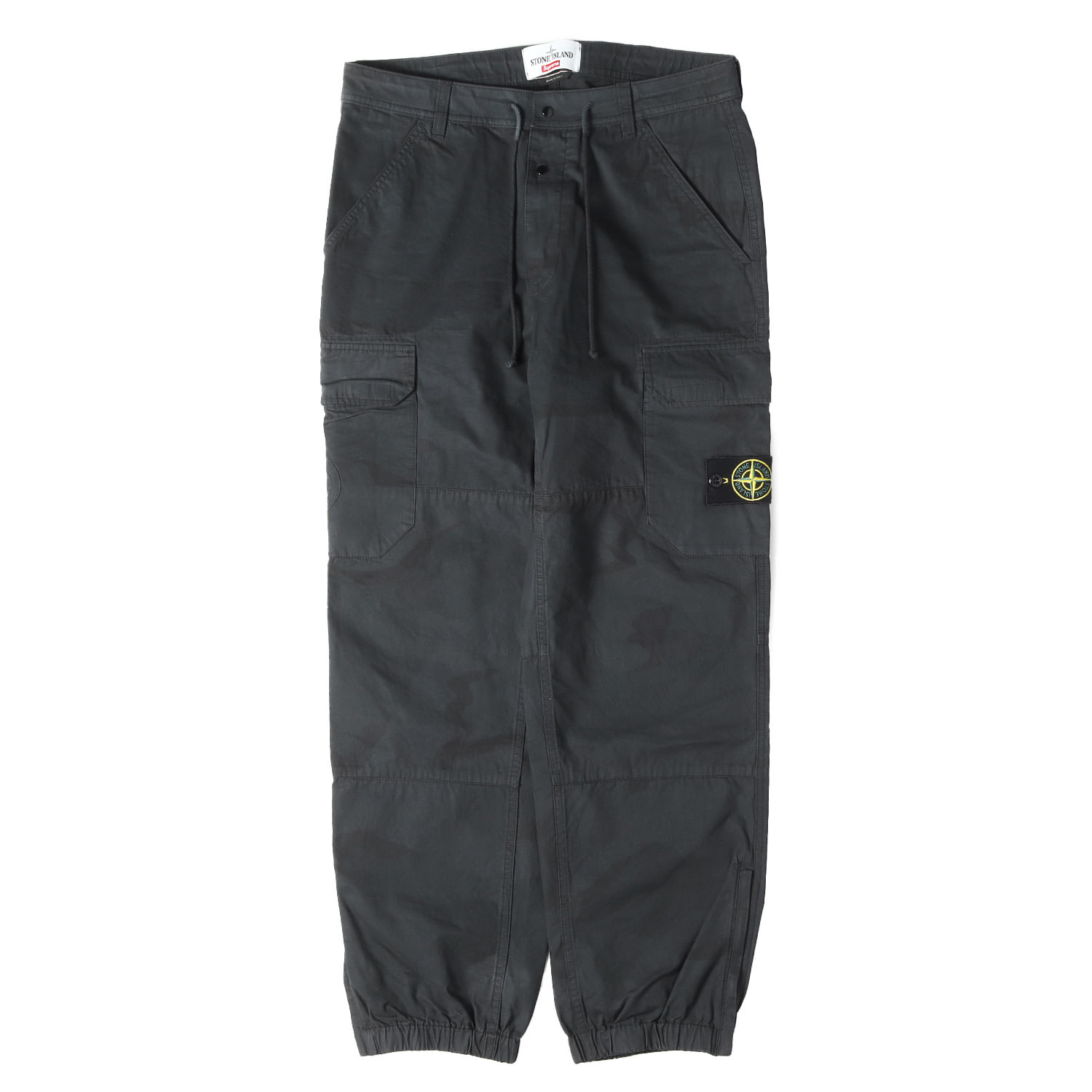 Supreme シュプリーム ズボン下 黒いこと間鴨 大きさ:30 | STONE ISLAND 化けの皮 カーゴパンツ (Camo Cargo Pant) | ボトムス ズボン 共同研究【メンズ】【中古】【K4844】