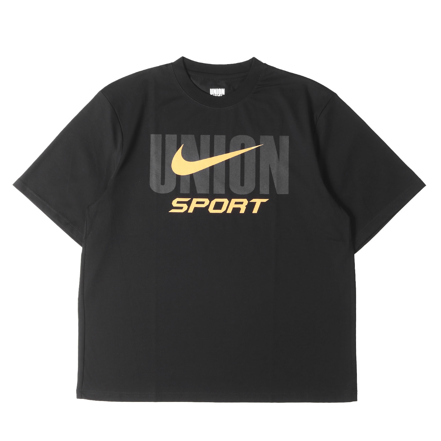 UNION 単位労働組合 ティーシャツ 黒いこと 黒 大いさ:2 | 25AW ×NIKE SPORT スウッシュロゴ ティーシャツ ティーシャツ(SW SPORTS TEE) | トップス カットソー 半袖 二人三脚【メンズ】【K4839】