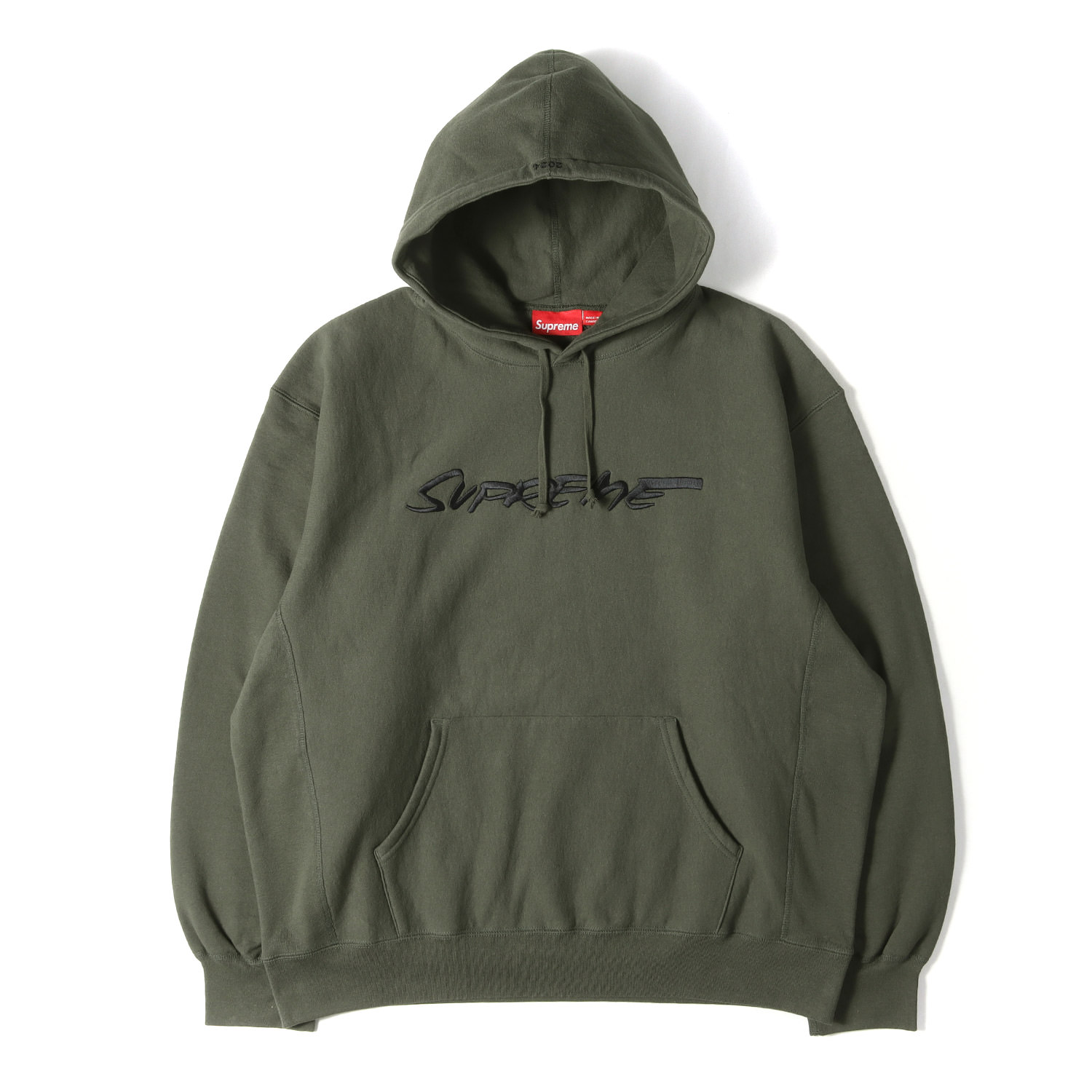 Supreme シュプリーム パーカー ダークオリーブ サイズ:XL | 24SS ×FUTURA フューチュラロゴ刺繍 スウェットパーカー (Futura Hooded Sweatshirt) | トップス フーディー プルオーバー【メンズ】【中古】【K4857】|ブランド古着のBEEGLE by Boo-Bee