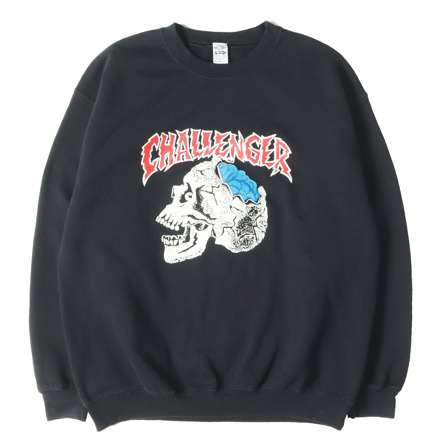 CHALLENGER チャレンジャー 汗水 黒いこと 黒 大きさ:L | 22SS ゾンビスカル グラフィック トレーナー (ZOMBIE SKULL C/N SWEAT) | トップス 調教師【メンズ】【中古】【K4816】