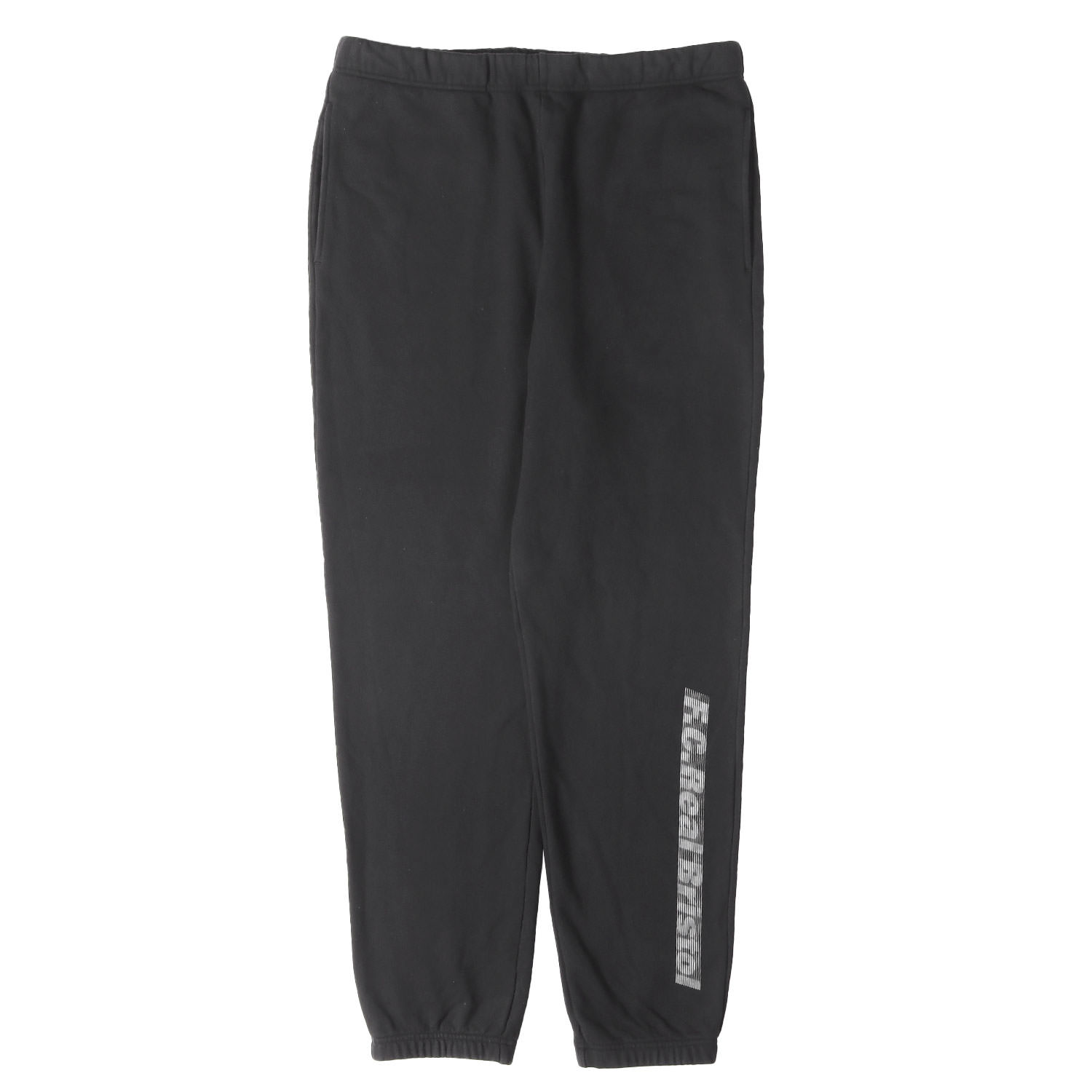 F.C.Real Bristol エフシーレアルブリストル ズボン下 黒いこと 黒 大きさ:XL | 25SS エフェクトラインロゴ 野球クラブ スウェットパンツ (EFFECT LINE LOGO TEAM SWEAT PANTS) | ボトムス ズボン 日本製【メンズ】【中古】【K4816】