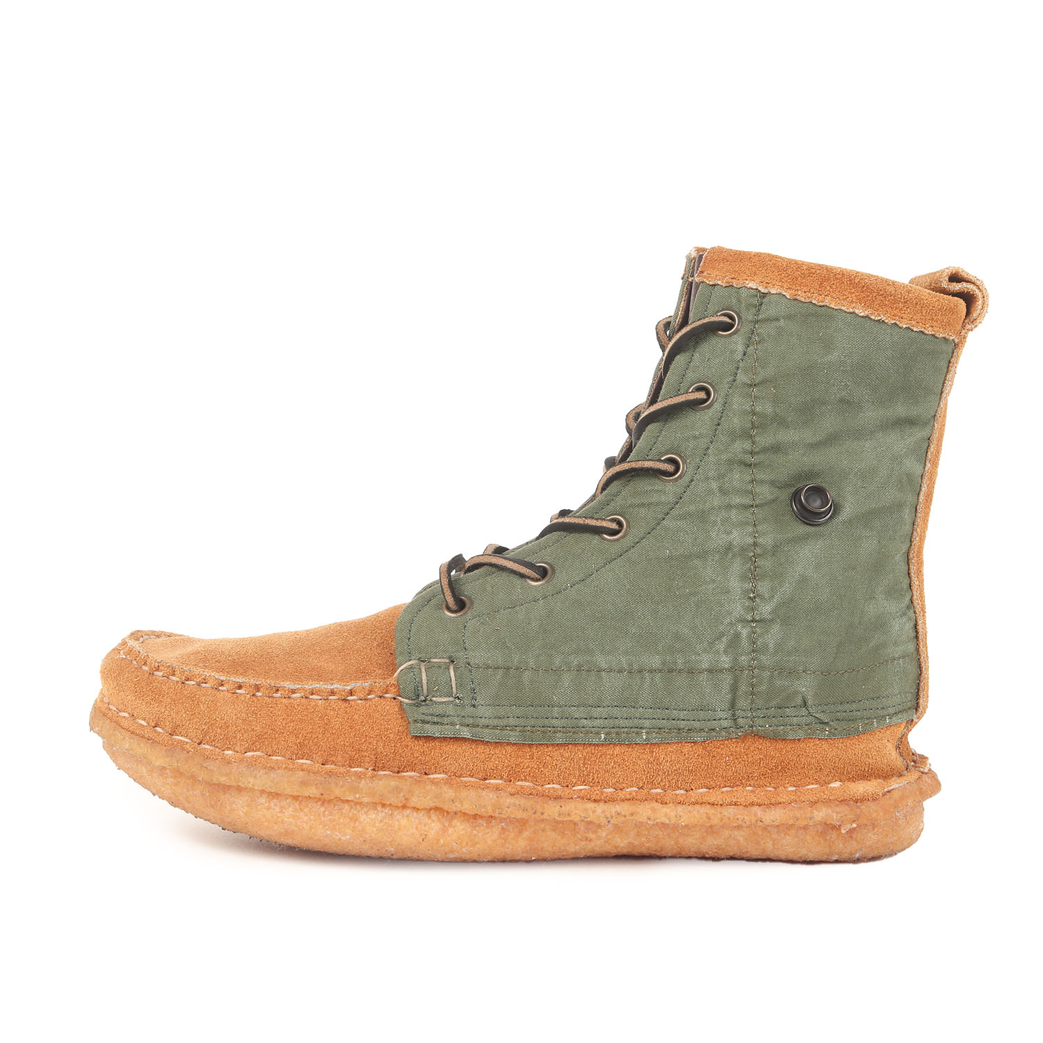 Quoddy Trail クオディ 大きさ:10(28.0糎) | トレイル グリズリー ブーツ (GRIZZLY BOOT) | タン カーキ | 亜米利加製 ブランド名 シューズ 靴【メンズ】【中古】【美品】【K4846】