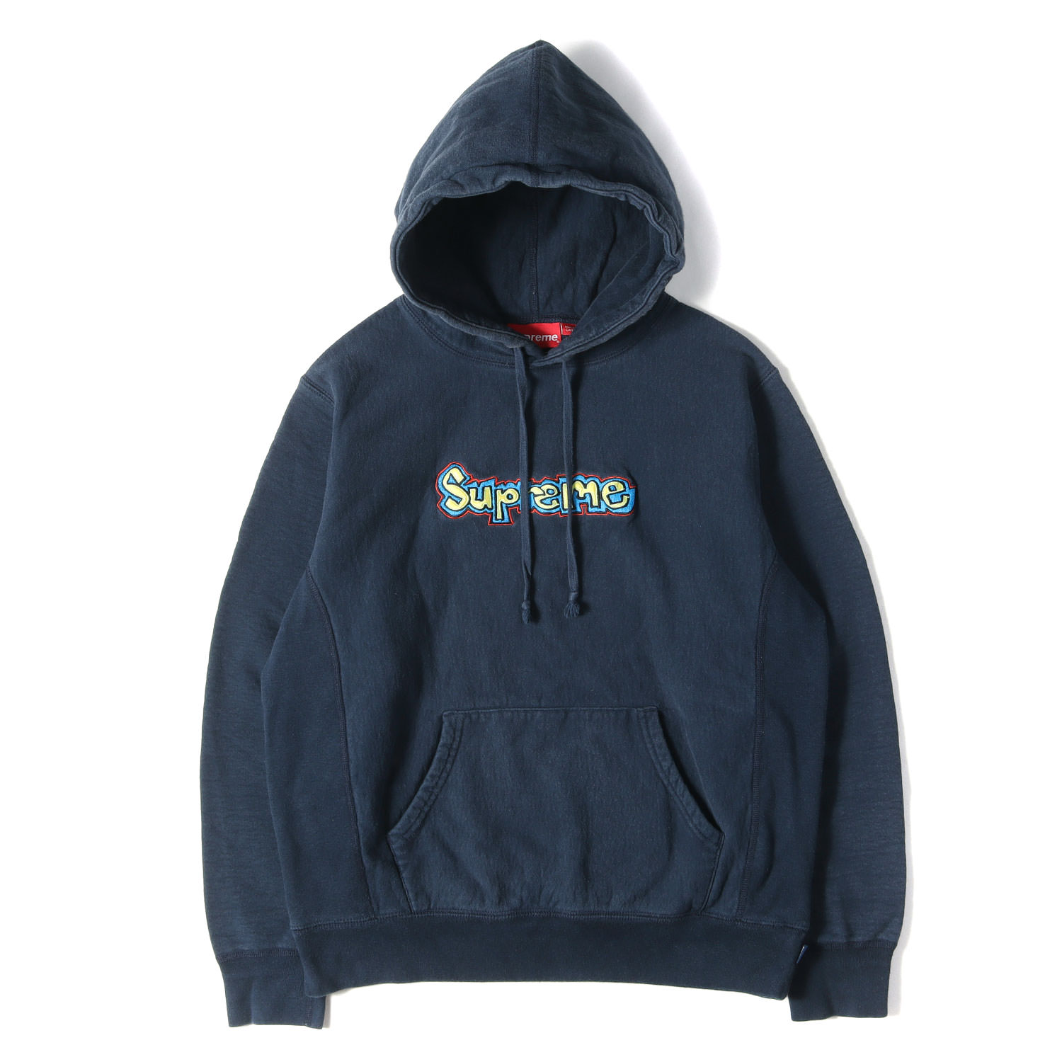 Supreme シュプリーム パーカー ネイビー 紺 サイズ:S | 18SS ゴンズロゴ刺繍 スウェットパーカー (Gonz Logo Hooded Sweatshirt) | トップス フーディー 【メンズ】【中古】【K4874】|ブランド古着のBEEGLE by Boo-Bee