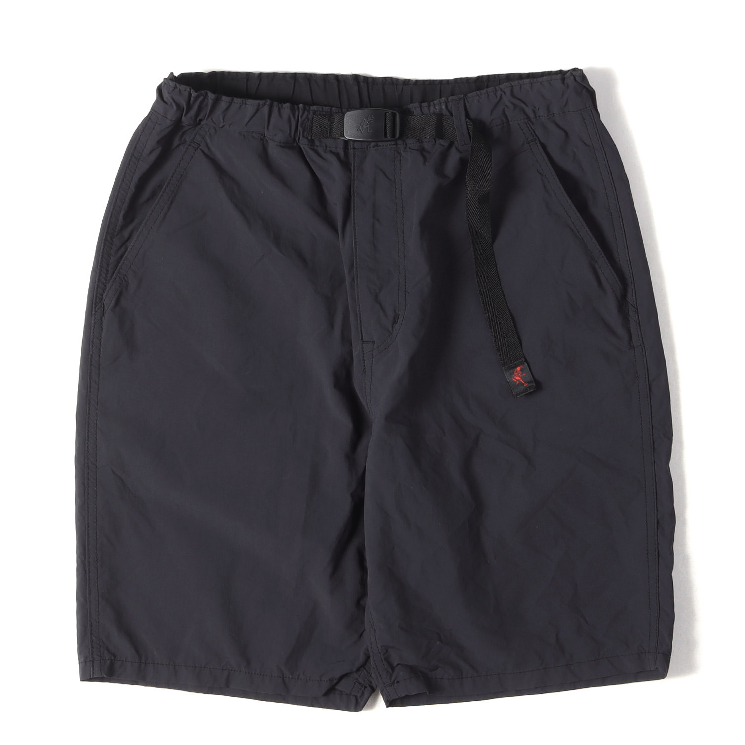 NONNATIVE ノン原住民 ズボン下 黒いこと 黒 大きさ:0 | GRAMICCI 正六面体テック イージーショーツ (CLIMBER EASY HORTS 2 POLY TWILL Cubetex by GRAMICCI) | ボトムス 遊撃手ズボン下 | 共同研究【メンズ】【中古】【K4839】