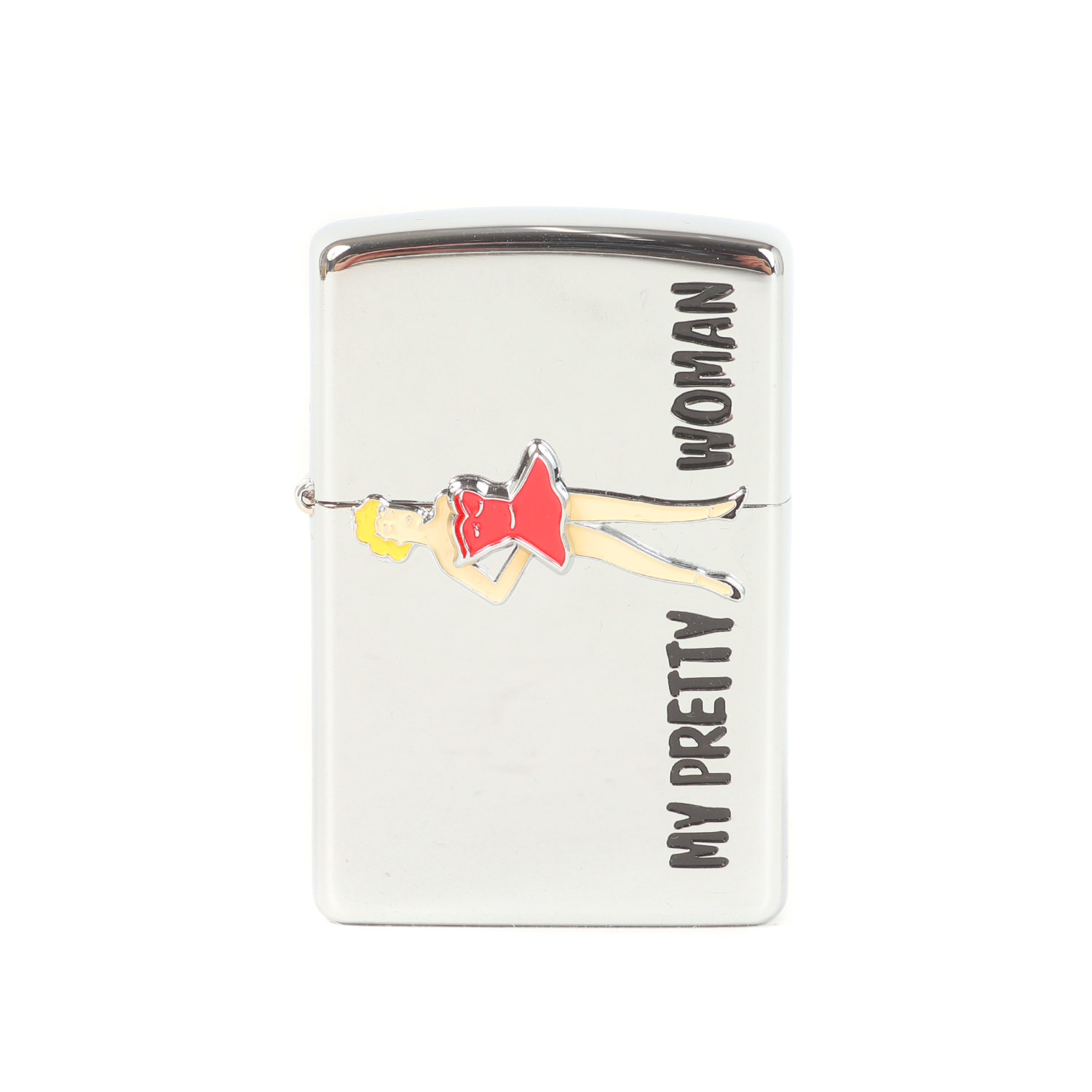 ZIPPO ジッポ | 新品未使用 デッドストック | 00s Zippo オイルライター (MY PRETTY WOMAN) | USA製 2007年モデル | シルバー | ブランド ファッション アイテム【メンズ】【中古】【K4828】｜ブランド古着のBEEGLE by Boo-Bee