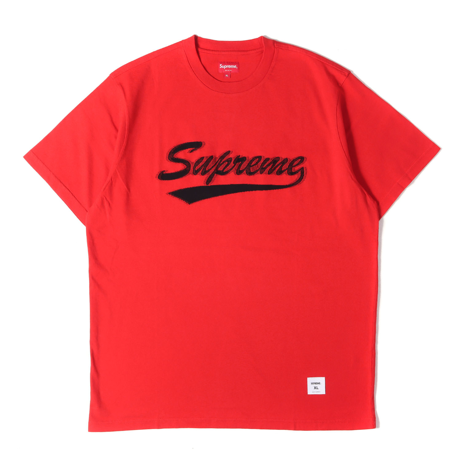 Supreme シュプリーム ティーシャツ 赤いこと 大きさ:XL | 20SS インターシャ 原作ロゴタイプ ティーシャツ(Intarsia Script S/S Top) | トップス カットソー 半袖【メンズ】【K4840】
