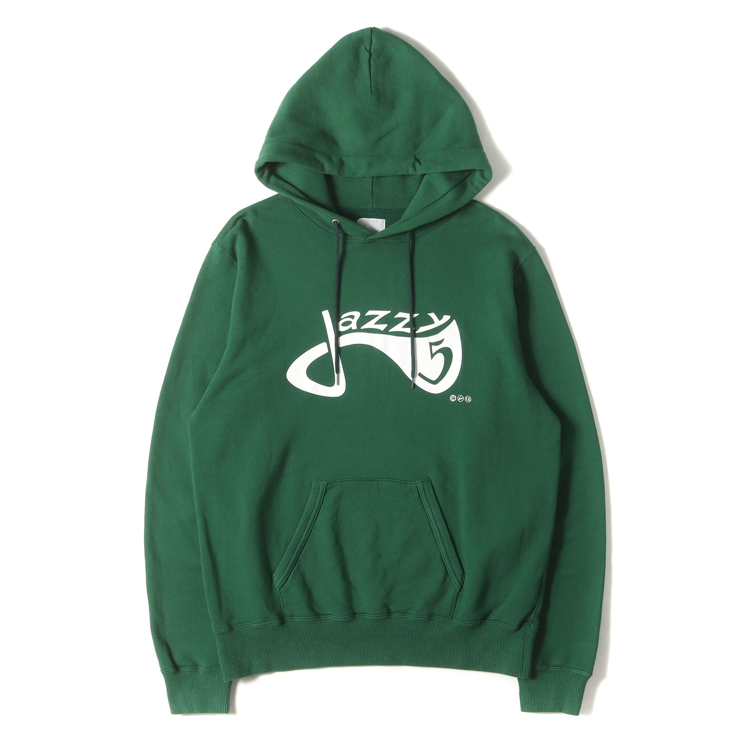 UNIFORM EXPERIMENT ユニフォームエクスペリメント パーカー 緑であること 大きさ:1 | 23SS ×fragment design ×JAZZY JAY / JAZZY 5 汗水 パーカー(SWEAT HOODIE)  トップス フーディー【メンズ】【中古】【K4840】