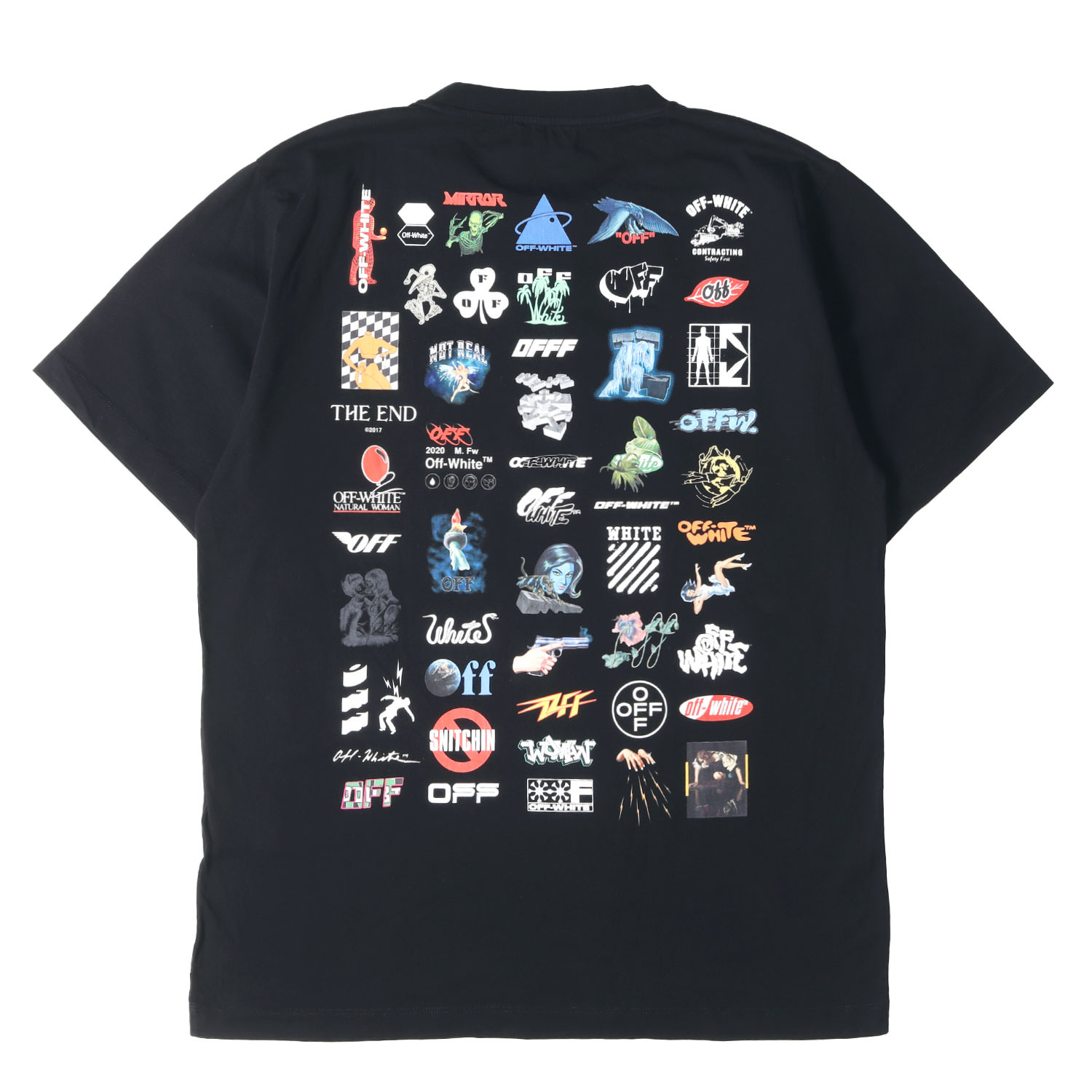OFF-WHITE オフホワイト Tシャツ ブラック 黒 サイズ:XXL | 23SS マルチアイコン クルーネック Tシャツ(Logic Clb T-shirt) | トップス カットソー 半袖【メンズ】【中古】【美品】【K4884】｜ブランド古着のBEEGLE by Boo-Bee 20,652円