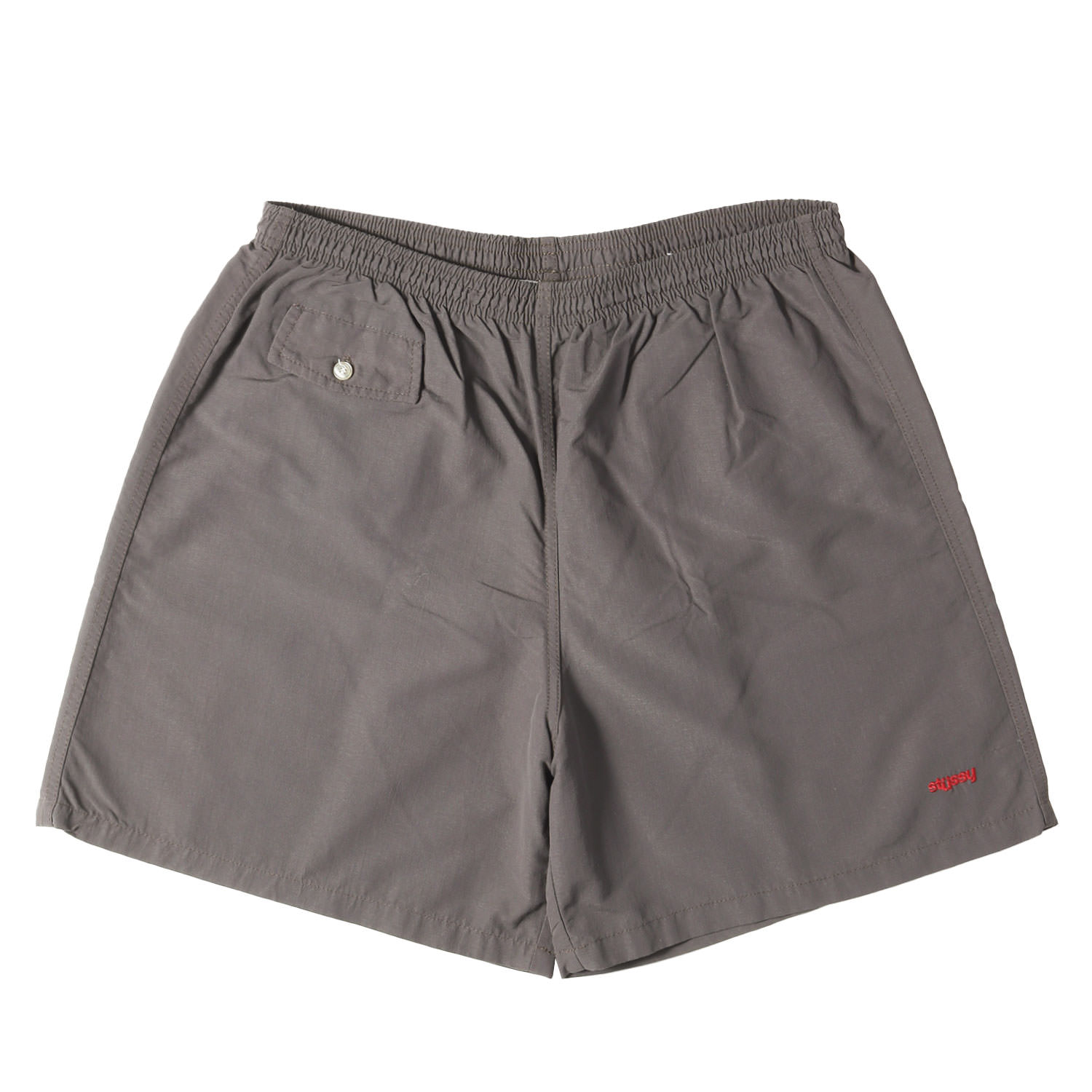 STUSSY ステューシー パンツ チャコールブラウン サイズ:M | 90s OLD STUSSY ナイロンビーチ ショーツ(USA製) | ボトムス ショートパンツ【メンズ】【中古】【K4881】｜ブランド古着のBEEGLE by Boo-Bee