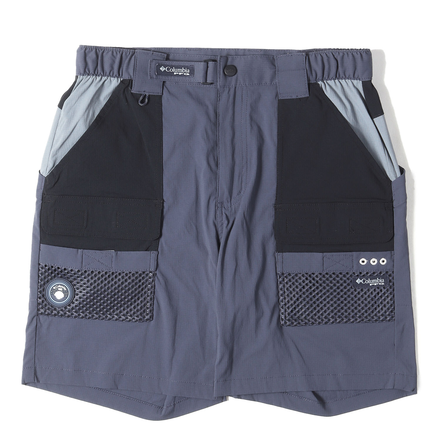 KITH NYC 口付け ニューヨーク州シティー ズボン下 青碧薄墨色(Nocturnal) 大いさ:S | 23SS ×Columbia PFG 魚釣り さる股引き(Half Moon III Short) | ボトムス 遊撃手ズボン下【メンズ】【中古】【美品】【K4837】
