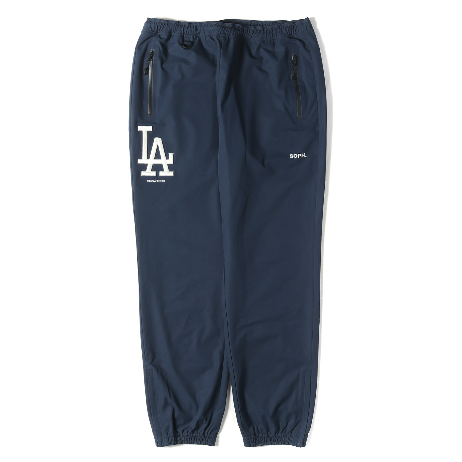 F.C.Real Bristol エフシーレアルブリストル パンツ ネイビー 紺 サイズ:L | 21AW MLB Los Angeles Dodgers ストレッチシェル ウォームアップ パンツ (MLB TOUR WARM UP PANTS) | ボトムス ズボン【メンズ】【中古】【K4874】|ブランド古着のBEEGLE by Boo-Bee
