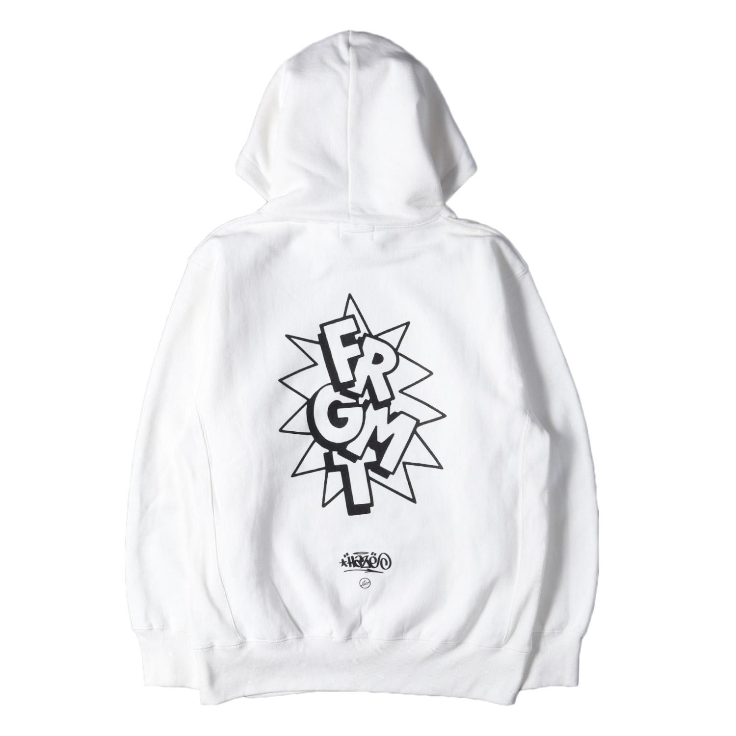 ERIC HAZE エリックヘイズ パーカー ホワイト 白 サイズ:M | 22AW fragment design リバースウィーブ スウェットパーカー (HOODIE ) | トップス フーディー コラボ【メンズ】【中古】【美品】【K4874】｜ブランド古着のBEEGLE by Boo-Bee 8,928円