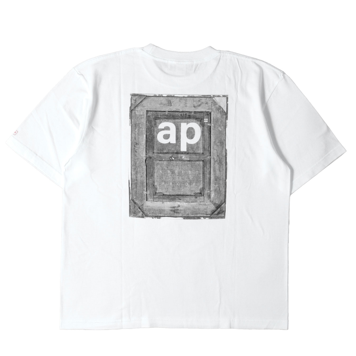ARTIST PROOF アーティストプルーフ Tシャツ ホワイト 白 サイズ:M | グラフィックプリント Tシャツ BACK SIDE OF THE FRAME T-SHIRT SS | 半袖 ショート ハーフ スリーブ カットソー【メンズ】【K4858】|ブランド古着のBEEGLE by Boo-Bee