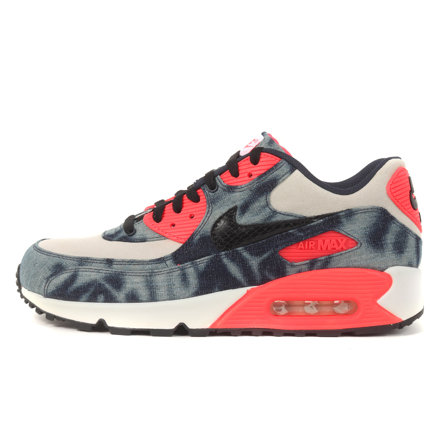 NIKE ナイキ 大いさ:US10(28糎) | ×ATMOS AIR MAX 90 DNM QS (700875-400) ミッドナイトネイビー×黒いこと | シューズ 靴 スニーカー【メンズ】【K4840】