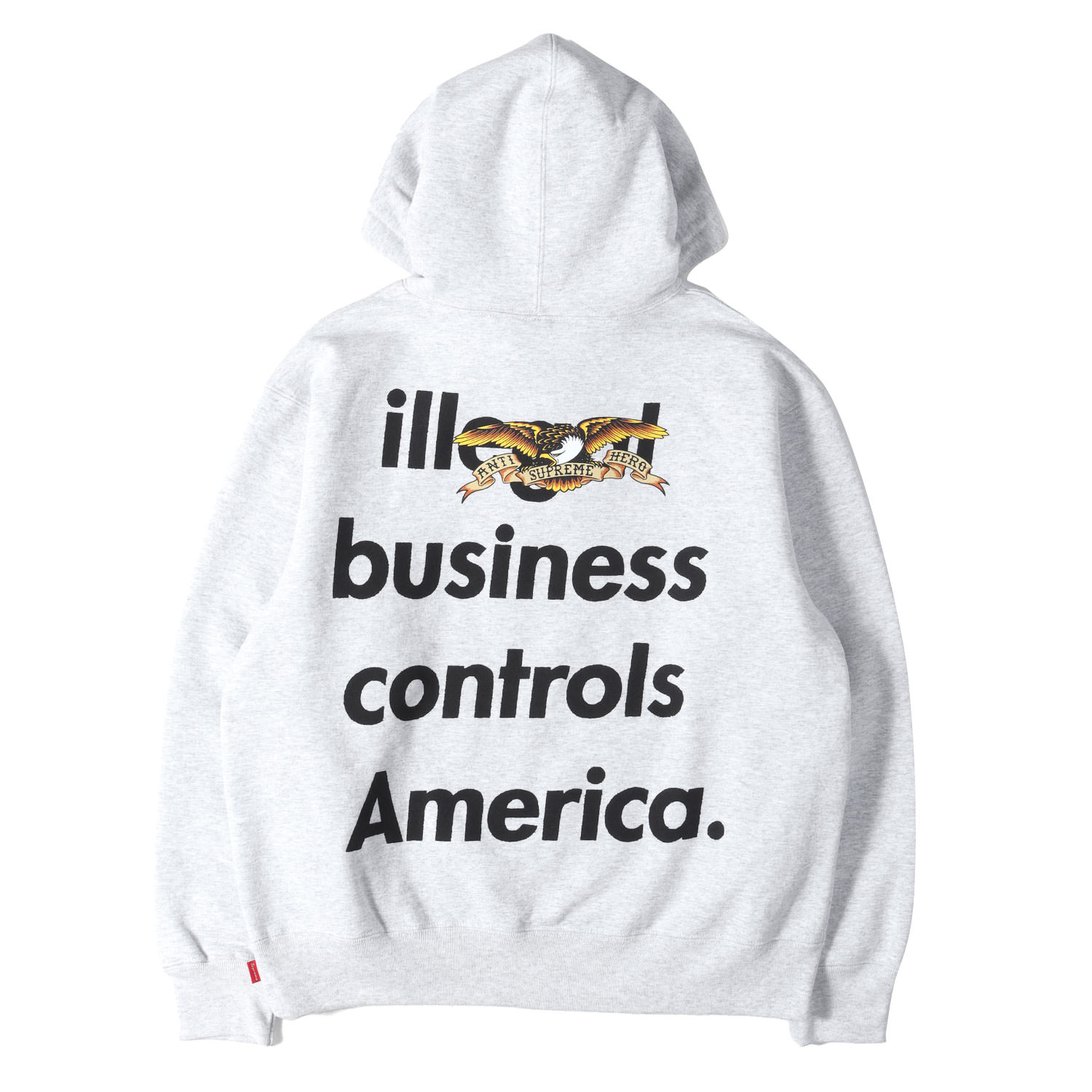 Supreme シュプリーム パーカー しろがね色 大きさ:S | 25AW ANTIHERO フォトコラージュ スウェットパーカー (Hooded Sweatshirt) | トップス フーディー 共同研究【メンズ】【K4842】