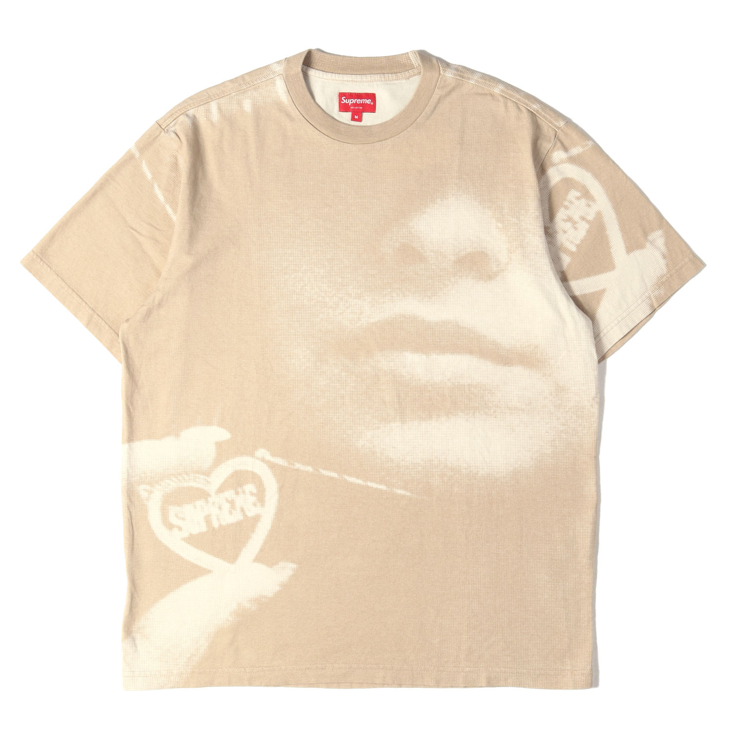 Supreme シュプリーム ティーシャツ タン 大きさ:M | 21SS キム・マトゥロワ 全面刷り上げる ティーシャツ Kim Necklace S/S Top | 半袖 遊撃手 二分の一 衣袂 カットソー【メンズ】【中古】【K4836】