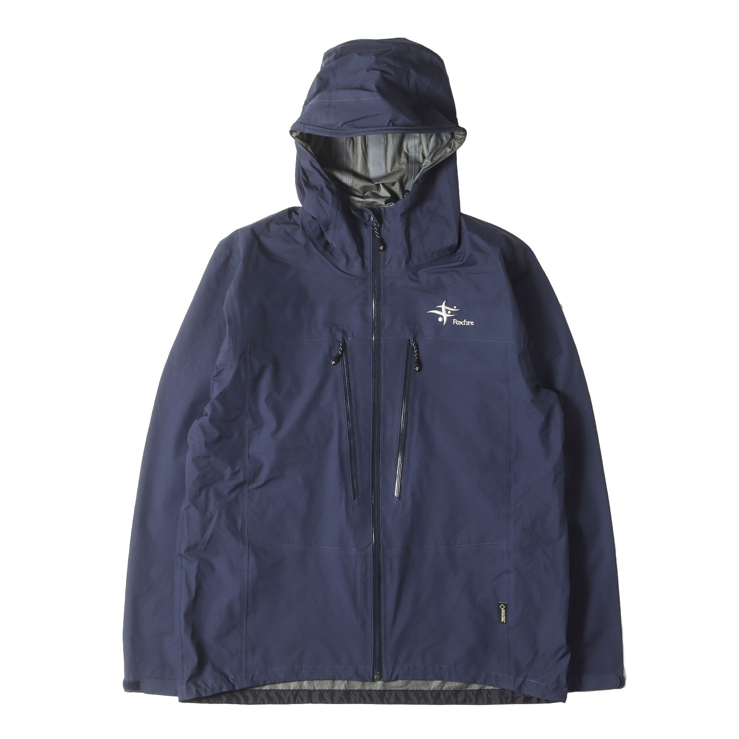 Foxfire フォックスファイヤー 上衣  米国海軍 紺 大きさ:L | ゴアテックス フラッドジャケット (Flood Jacket) | アウター 上衣 厚地の外套 厚地の外套 軽さひな形【メンズ】【中古】【K4837】