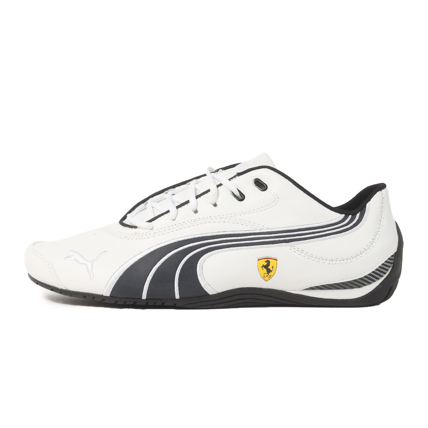 PUMA ピューマ  大きさ:US10.5(28.5珊) | ×Ferrari DRIFTCAT 3 空想科学小説 NM / ドライビングシューズ (303464-02) 白いこと×ダークネイビー 【メンズ】【K4837】