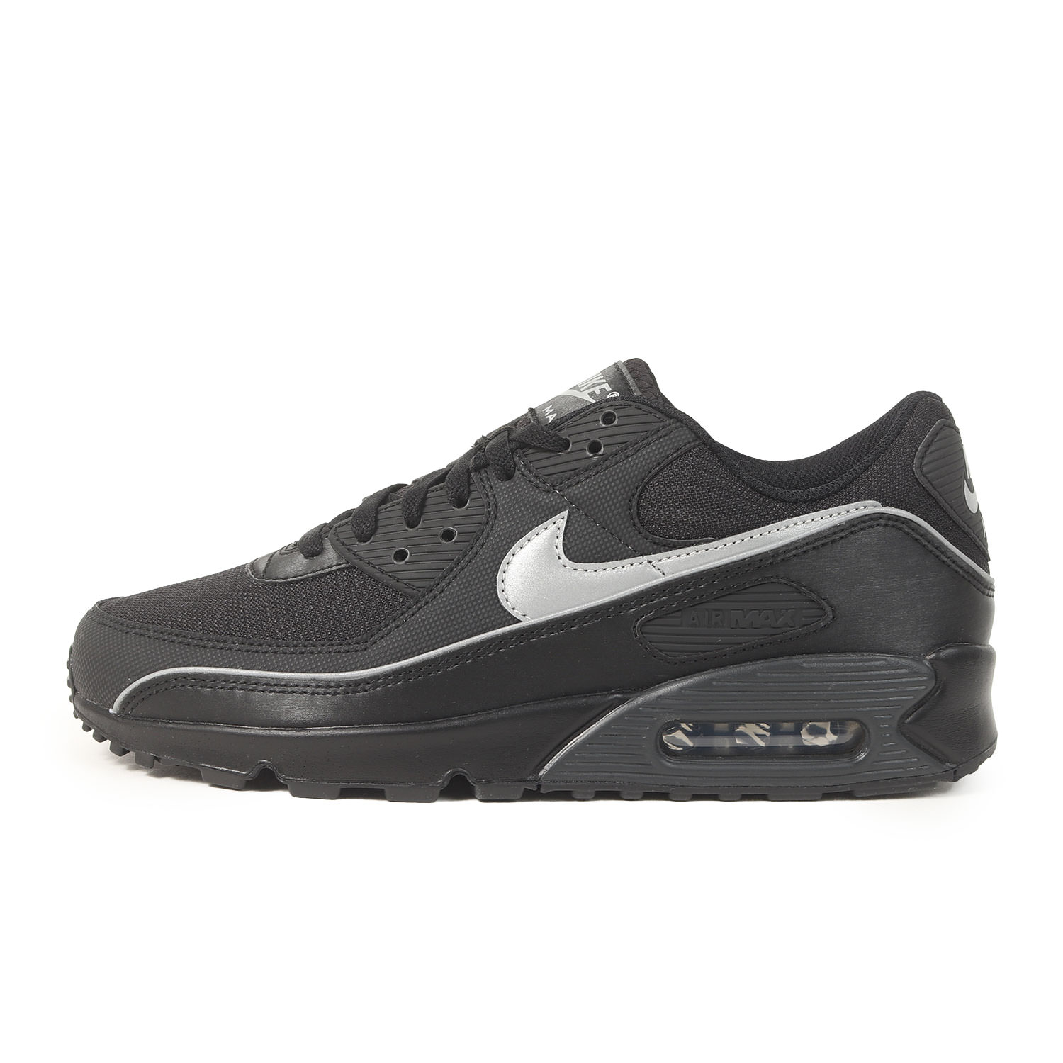 NIKE ナイキ 大きさ:US9.5(27.5珊) | AIR MAX 90 PRM BLACK REFLECTIVE (HV4517-002) | エア湖マックス90 割り増し金 | 黒いこと 黒 | 置き目撥ねのける スニーカー シューズ 靴【メンズ】【K4837】
