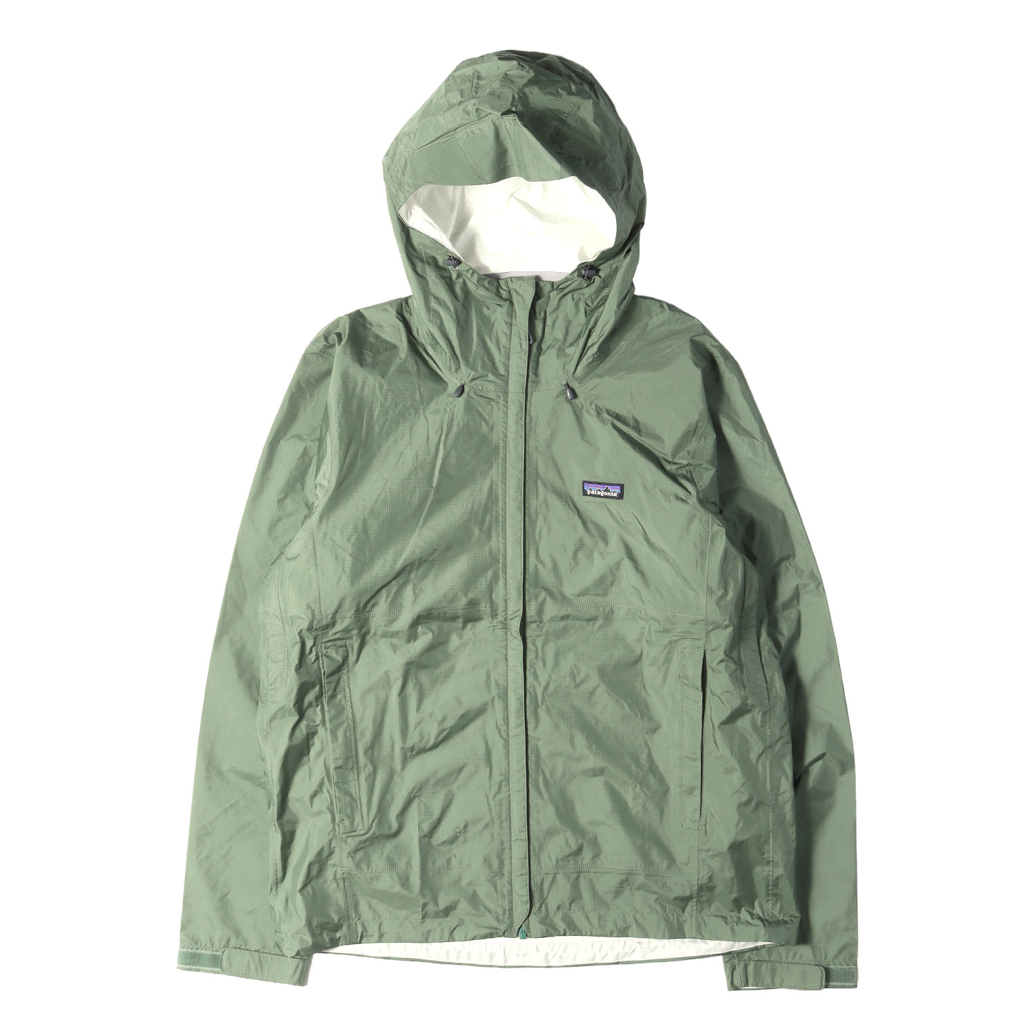 Patagonia パタゴニア 上衣 カーキ 大きさ:L | 日本押さえる H2No トレントシェル ナイロン 上衣 (Torrentshell Jacket) | 2015年製 | アウター 上衣 厚地の外套【メンズ】【中古】【K4856】