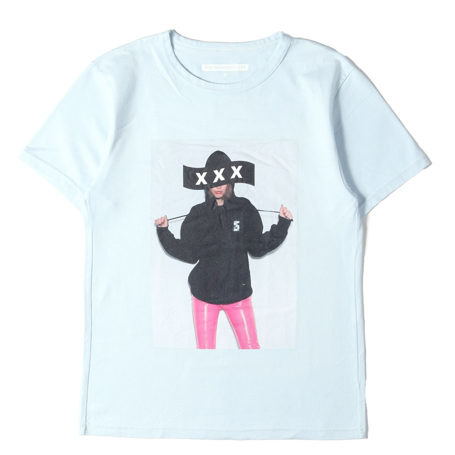 GOD SELECTION XXX ゴッド・セレクション・トリプルエックス Tシャツ ライトブルー サイズ:M | テイラー・スイフト フォト ヘビー Tシャツ | トップス カットソー 半袖【メンズ】【中古】【美品】【K4884】|ブランド古着のBEEGLE by Boo-Bee