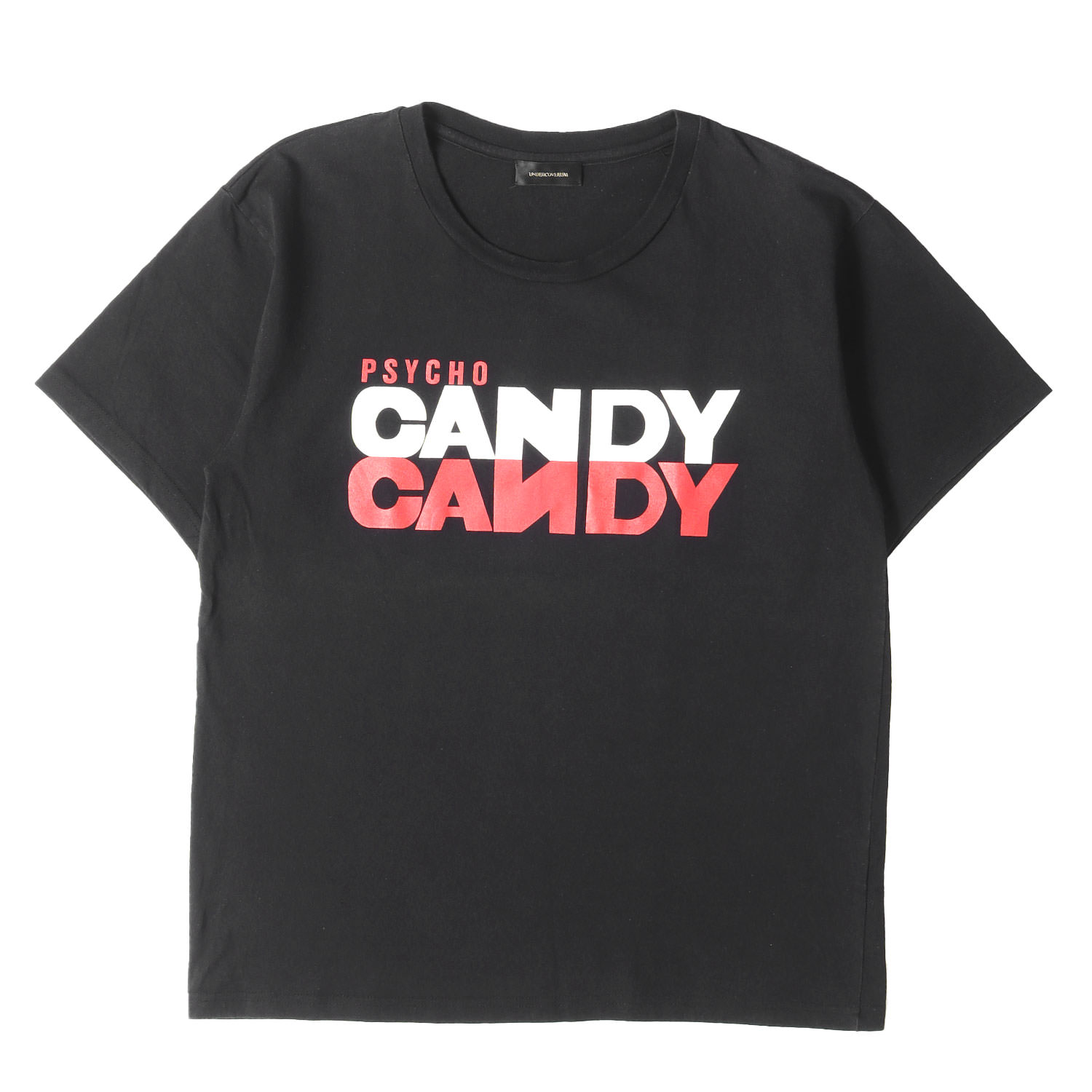 UNDERCOVER アンダー取りまかなう ティーシャツ 黒いこと 黒 大きさ:2 | GODOG期 ジーザス\u0026メリーチェイン PSYCHO CANDY ティーシャツ | トップス カットソー 半袖【メンズ】【中古】【K4842】